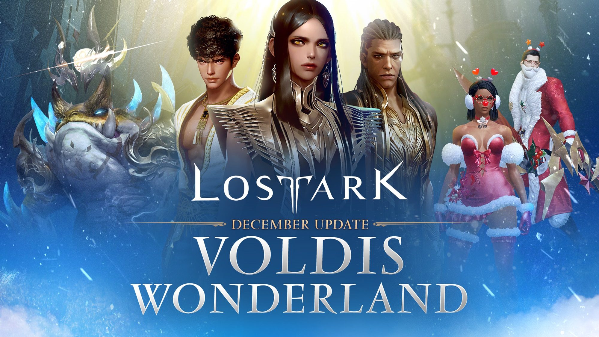 Lost Ark's Voldis continent and winter holiday events are live in today's  patch