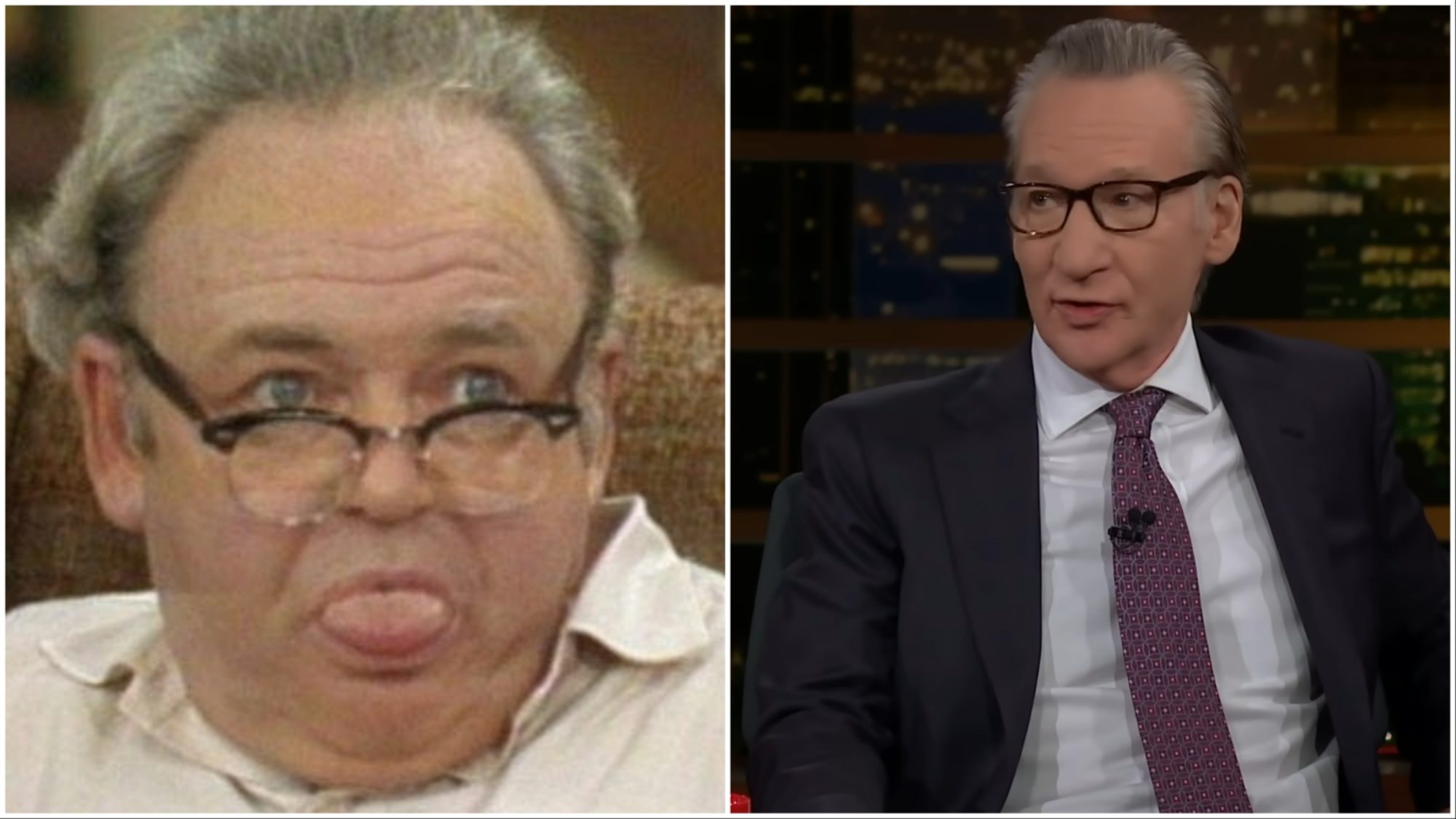 Bill Maher Believing Archie Bunker Couldn't Exist Today Is Sweet Irony