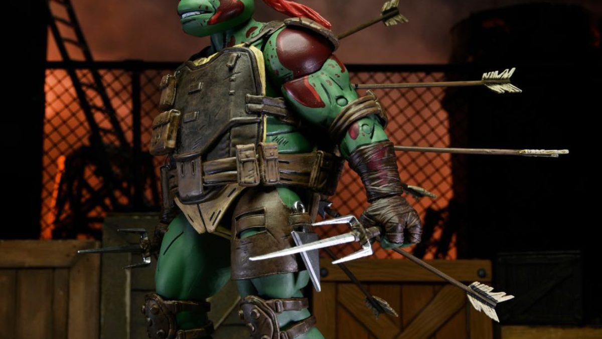 NECA Debuts First to Fall TMNT: The Last Ronin Raphael Figure