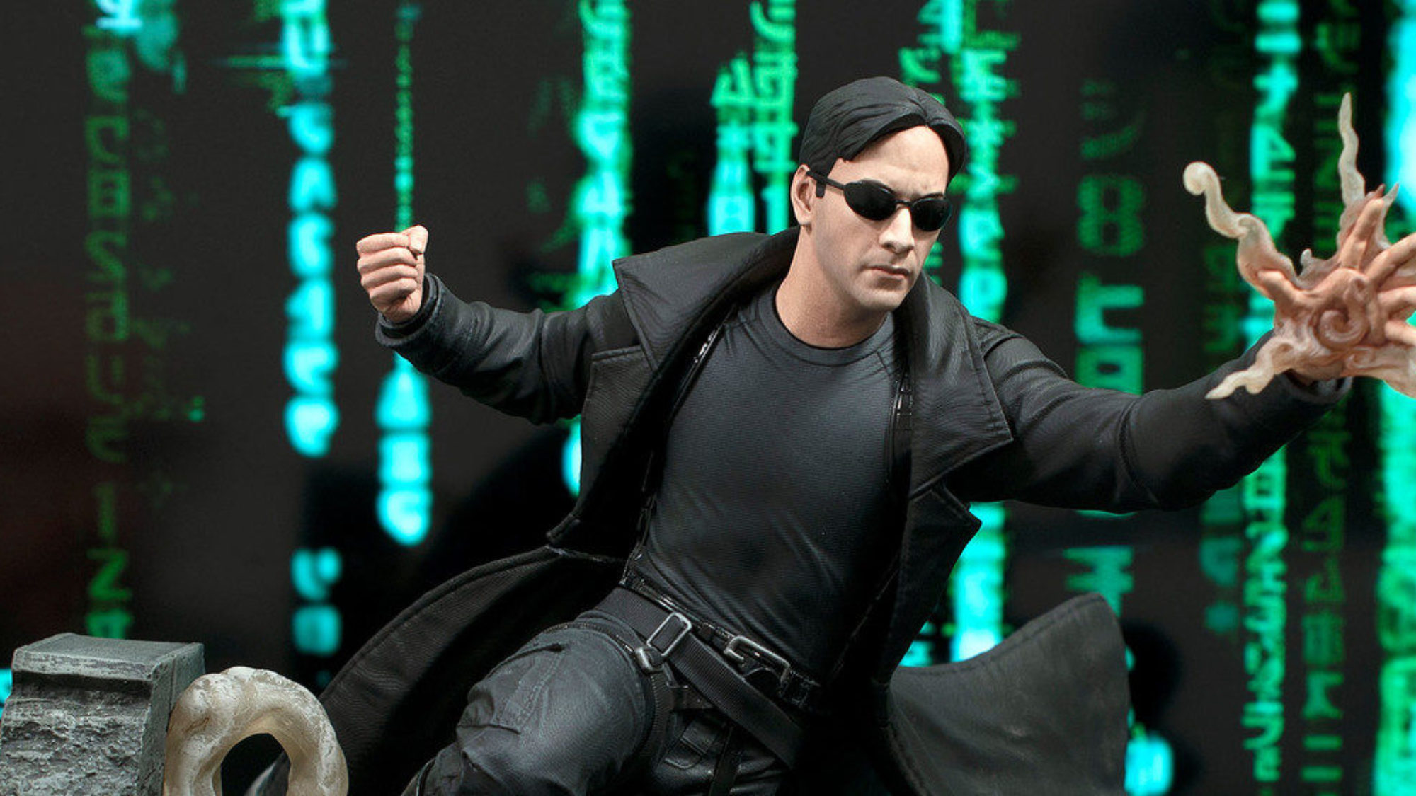 Enter The Matrix with Diamond Select’s New Neo The One PVC Statue