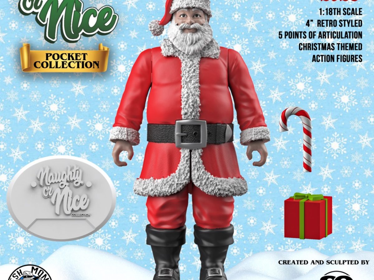 Naughty or Nice Santa Pocket Collection Debut by Fresh Monkey Fiction