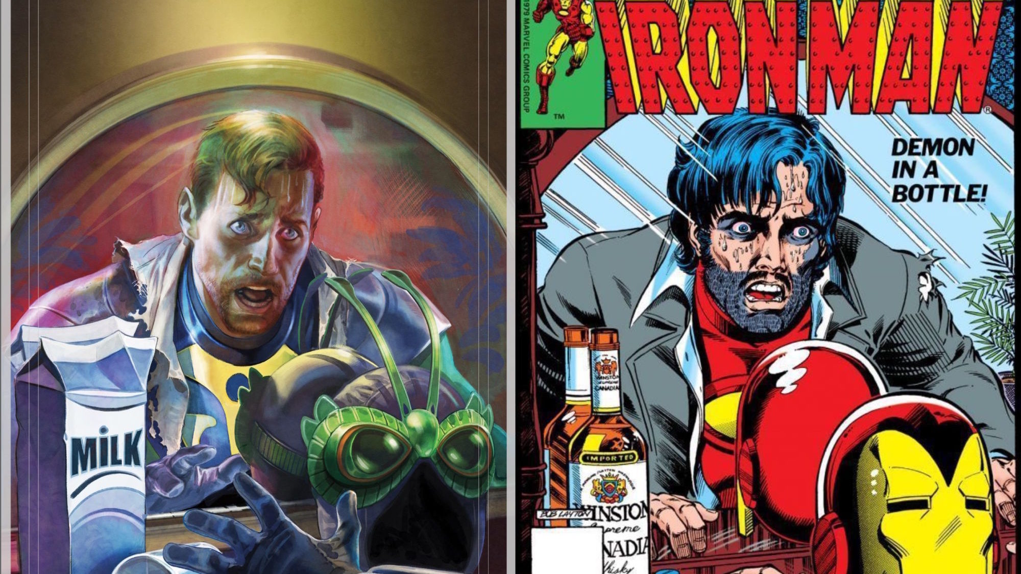 Ahoy Parodies Iron Man Demon In A Bottle for Alcohol Awareness Month
