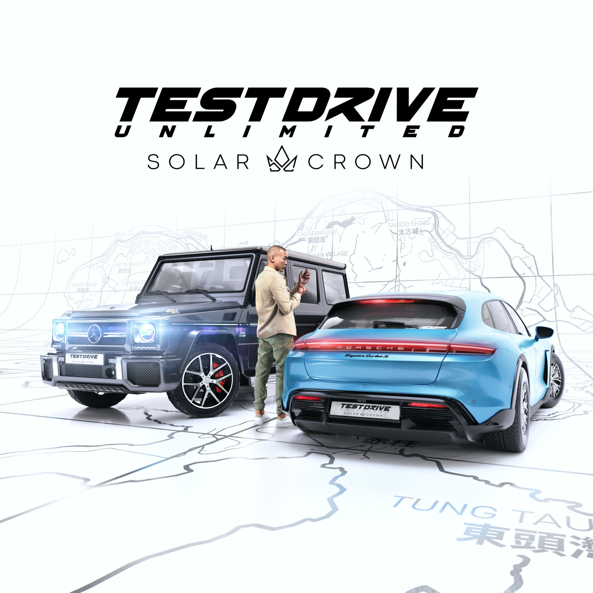 Test Drive Unlimited Solar Crown. Игры которые выйдут в 2024. Игры. Logo Grid.