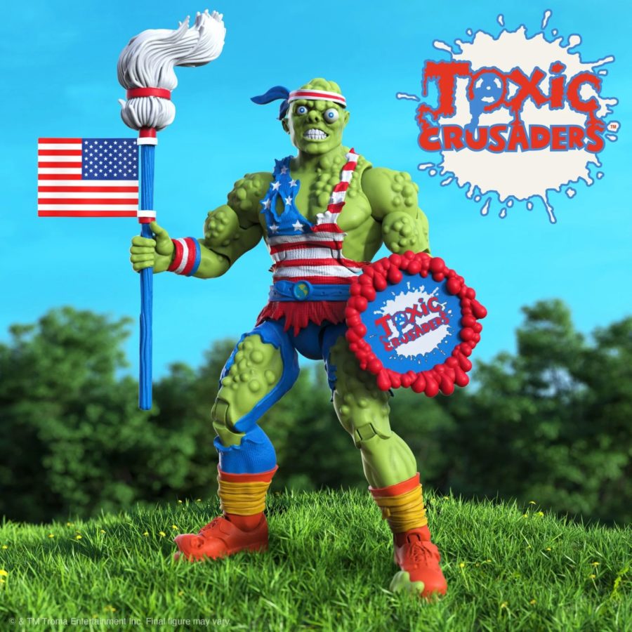 アメコミ No.a762 TOXIC CRUSADERS TOXIE FIGURE ACTION FIGURE - Toxic Crusader - Toxie 5in - Walmart.com