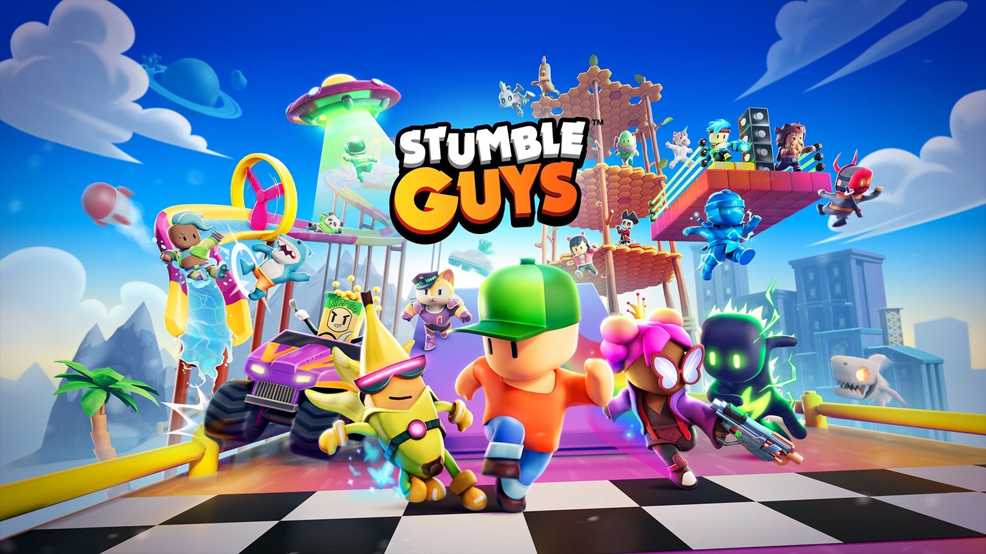 Stumble Guys - Gameplay Difference From Fall Guys Knockout