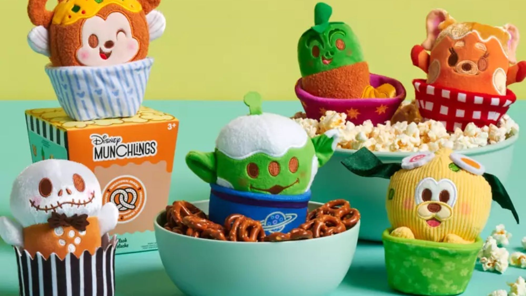 New Disney Munchlings Mystery Sensational Snacks Plushes Revealed