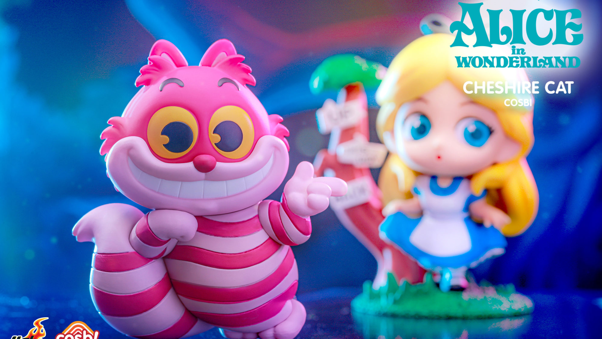 Disney’s Alice in Wonderland Hits Hot Toys with New Cosbi Collection