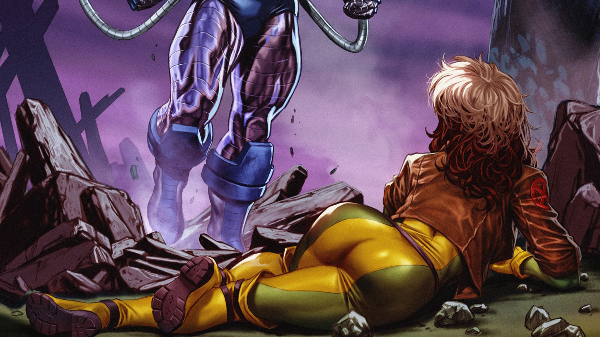 Mark Brooks Finishes His Rogue Pose, But With Additional Apocalypse