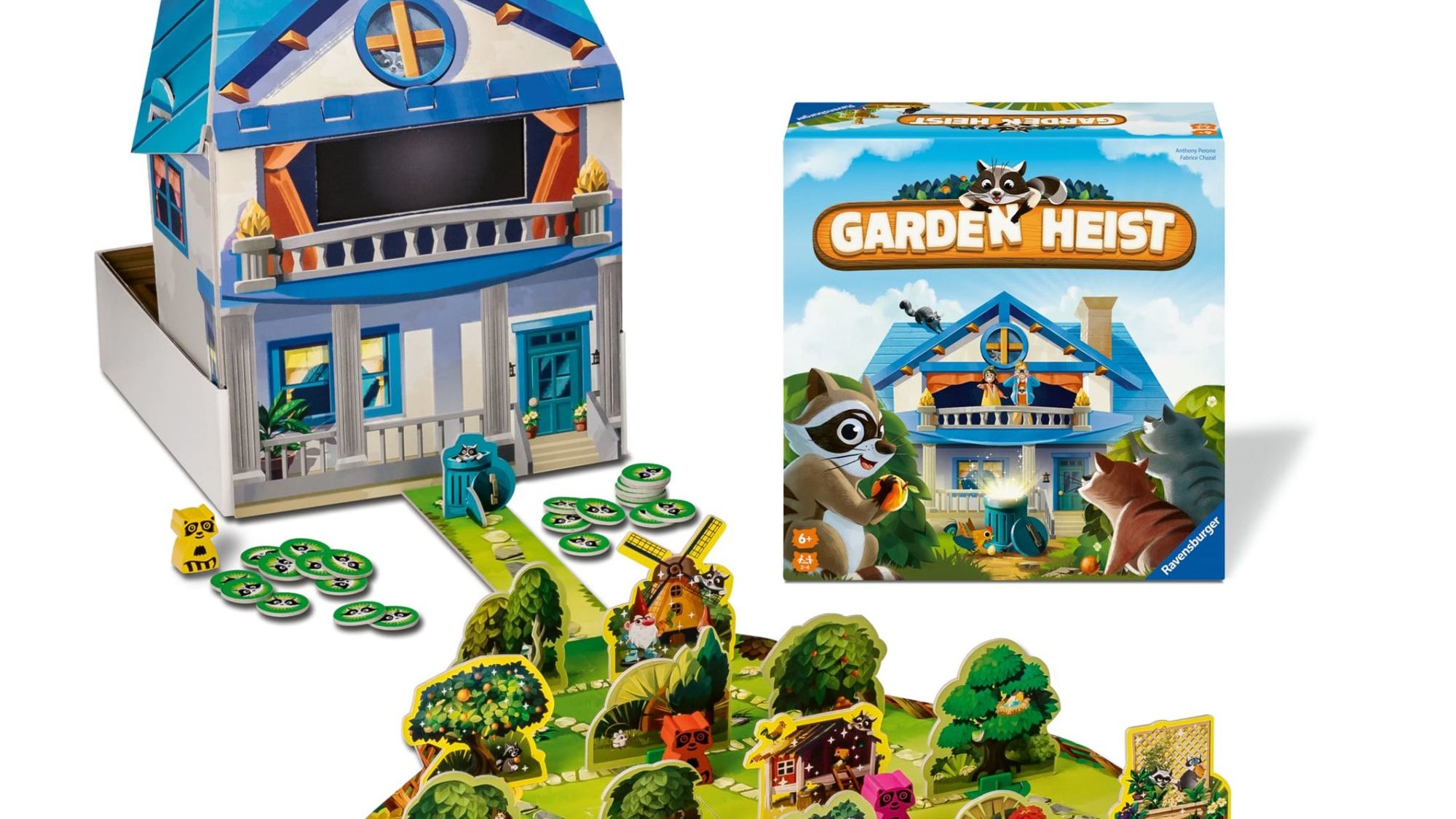 Ravensburger Reveals Several New Tabletop Items For Spring 2024   Garden Heist Contents 2000x1125 