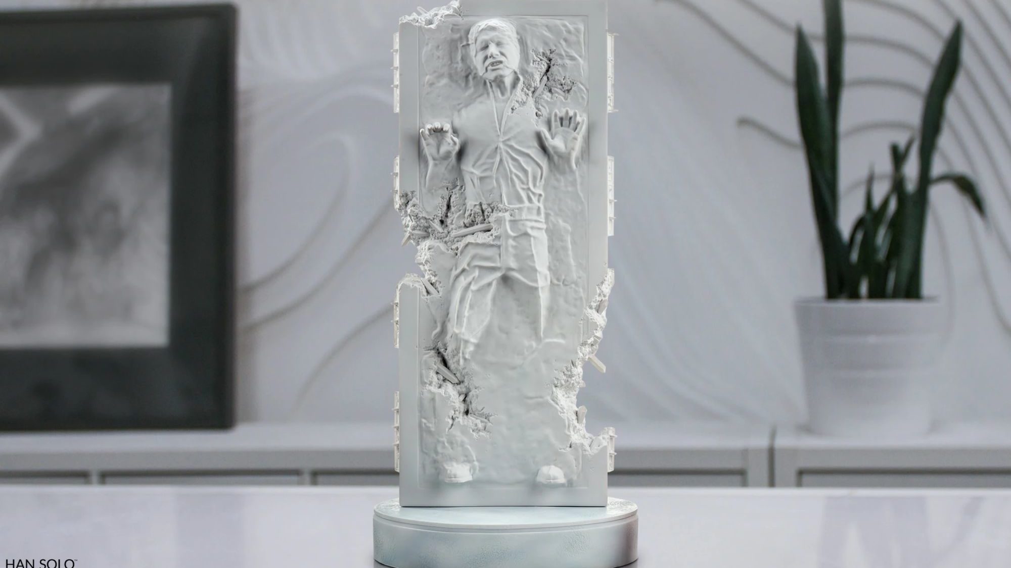 Sideshow Debuts Star Wars Crystallized Han Solo In Carbonite Relic