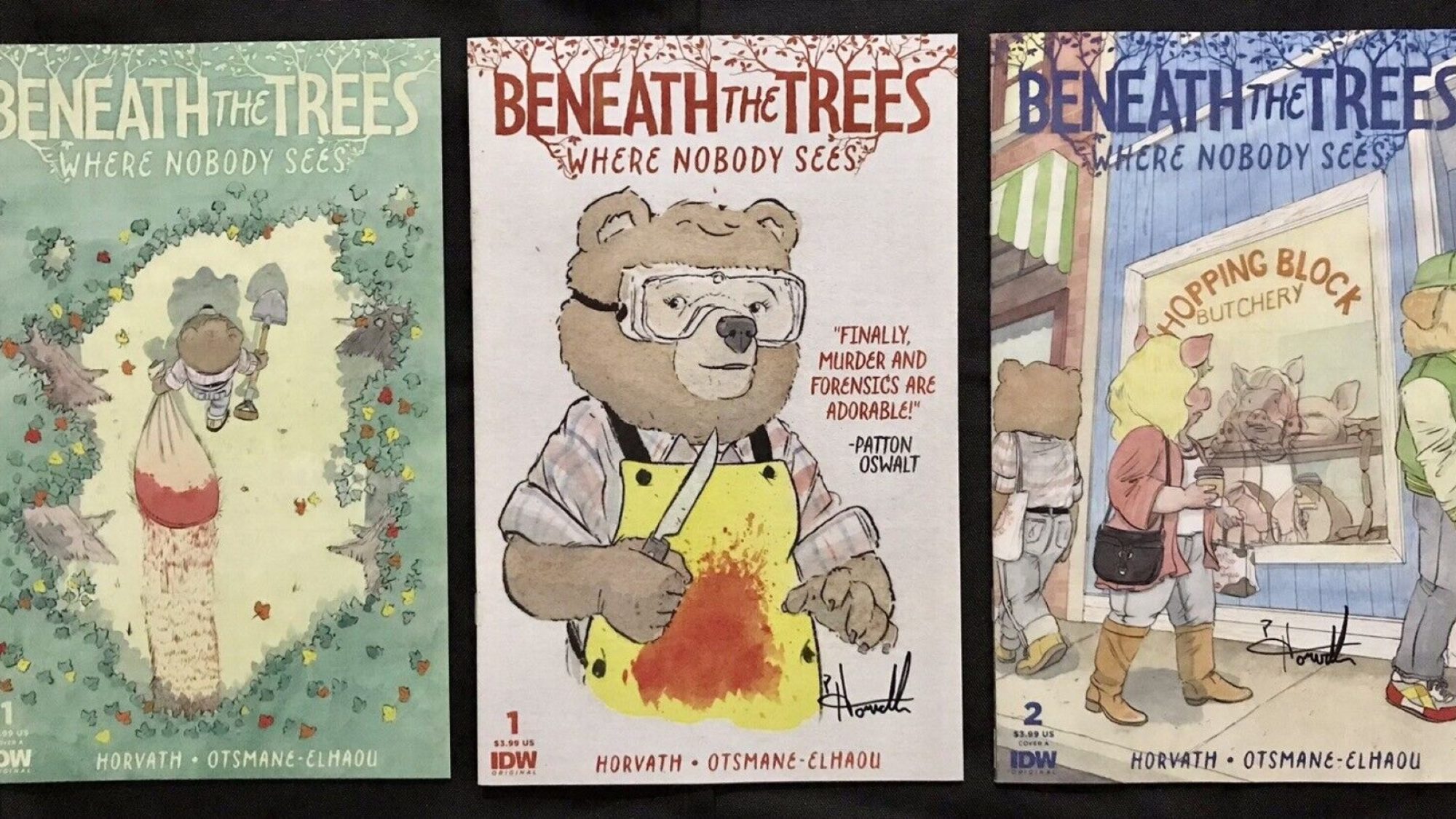 Beneath The Trees Where Nobody Sees, A Most Unlikely eBay Hot Comic