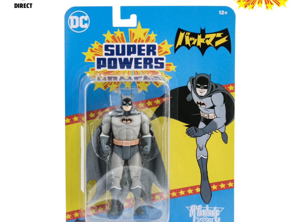 Manga Batman Joins McFarlane Toys Retro DC Super Powers Line