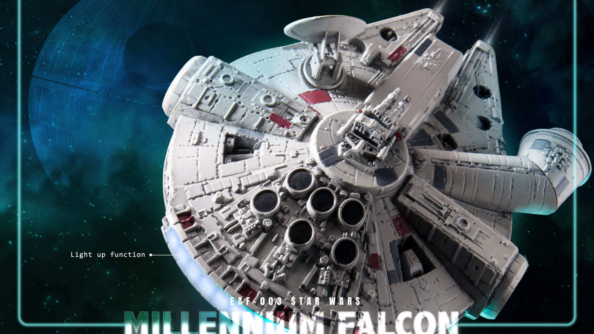 Beast Kingdom Unveils Star Wars Egg Attack Floating Millennium Falcon