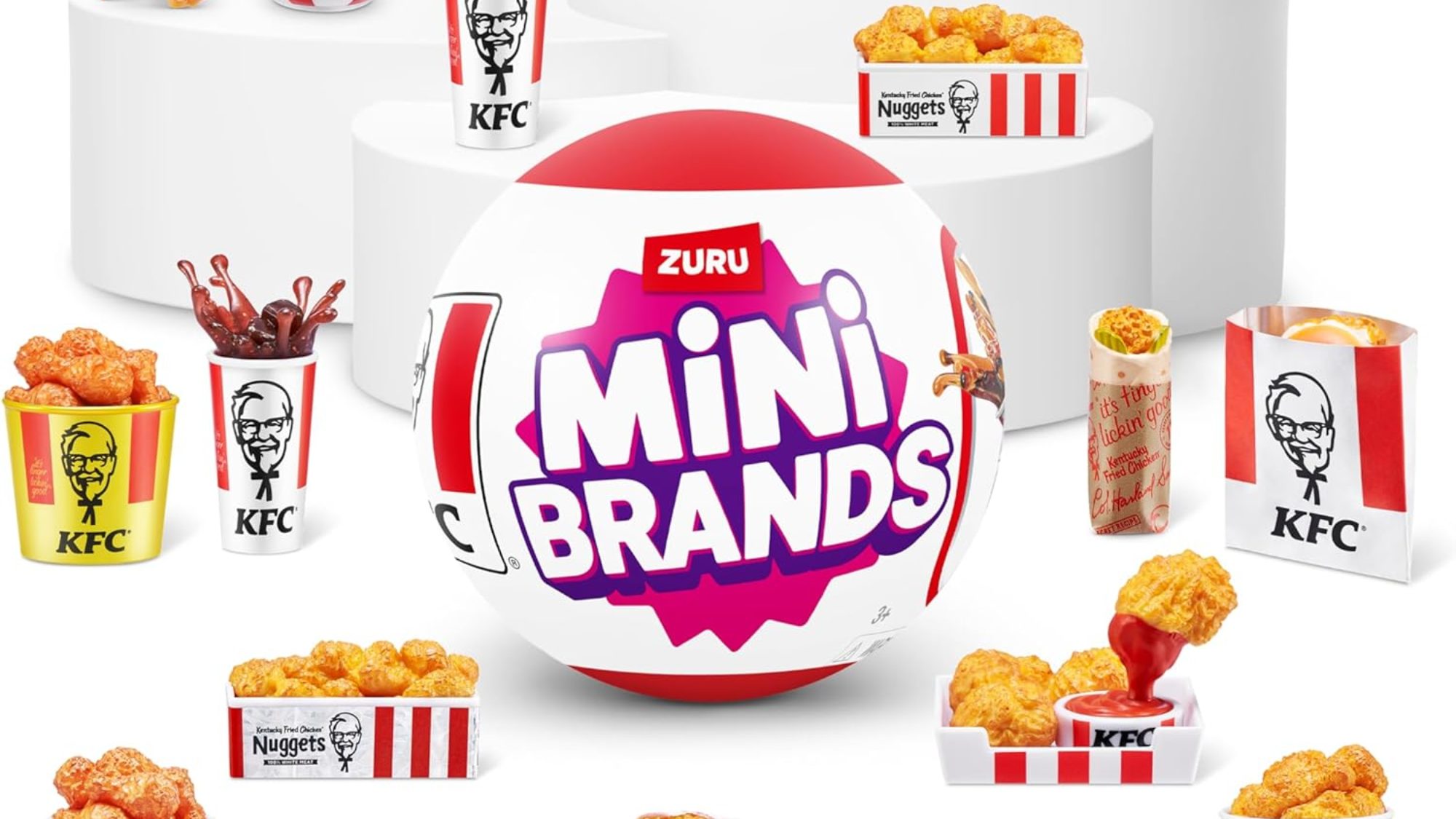 KFC Gets BiteSize with Zuru’s New Finger Lickin’ Mini Brands Series 1