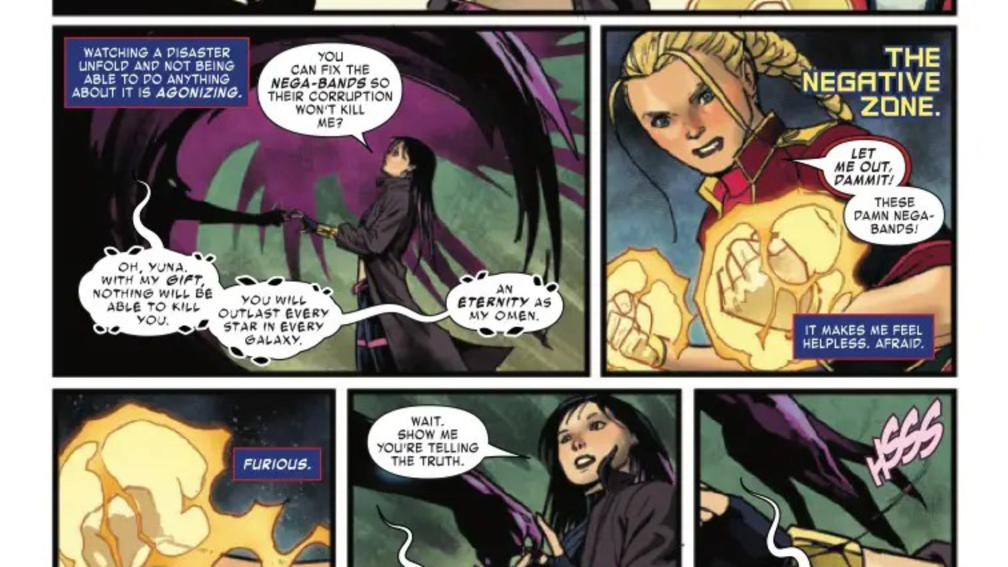 Captain Marvel #5 Preview: Yuna Yang’s Family Fiasco