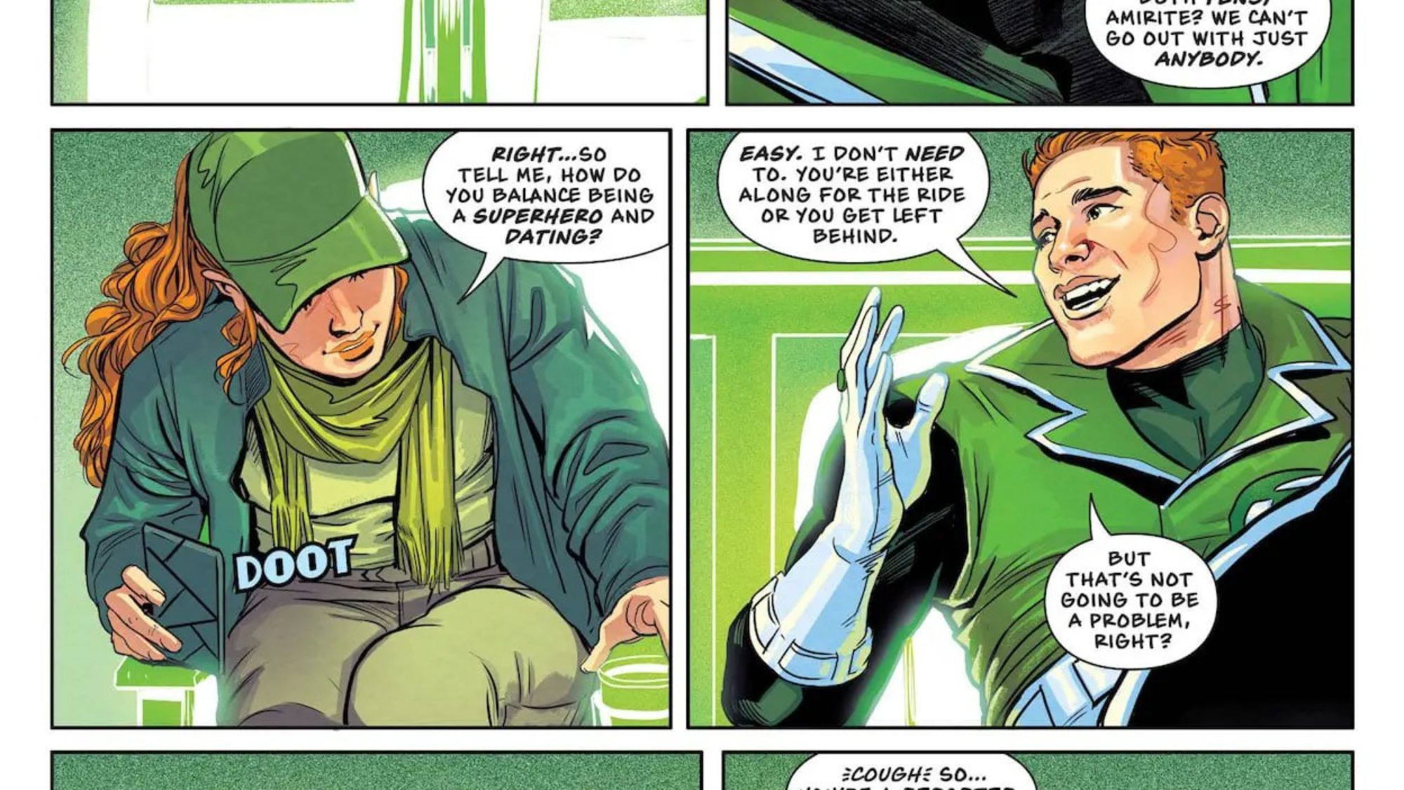 DC's How to Lose a Guy Gardner in 10 Days 1 Preview Rumble