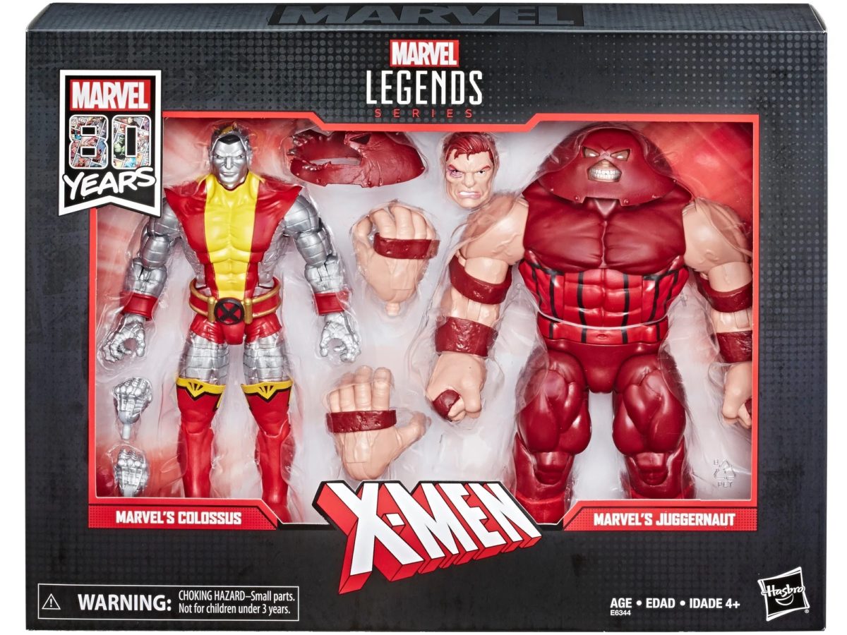 Colossus & Juggernaut フィギュアセット Amazon.com: Marvel Legends 80th Anniversary X-Men Colossus