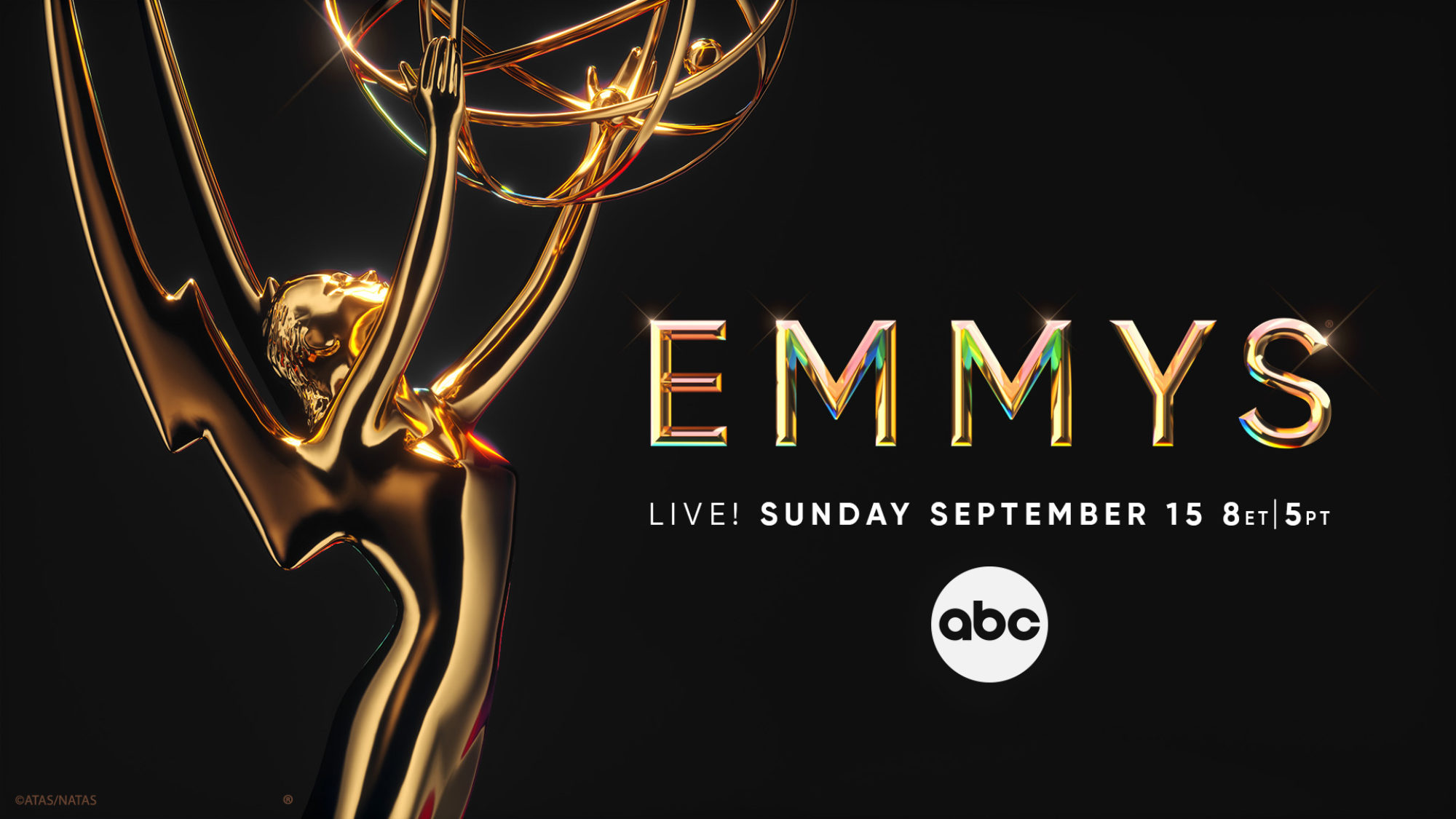 Emmy Awards Return to ABC, Sunday Night in September Calendar Dates