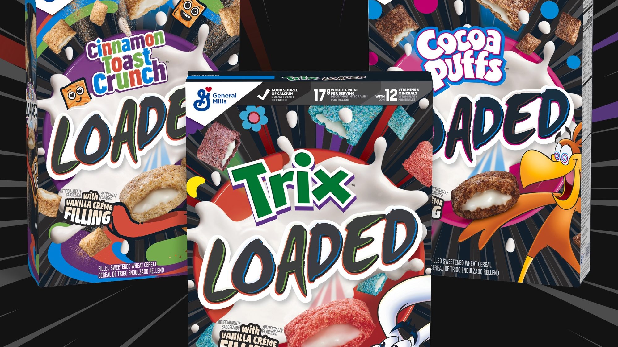 General Mills Releases New Line Of "Loaded" Cereals