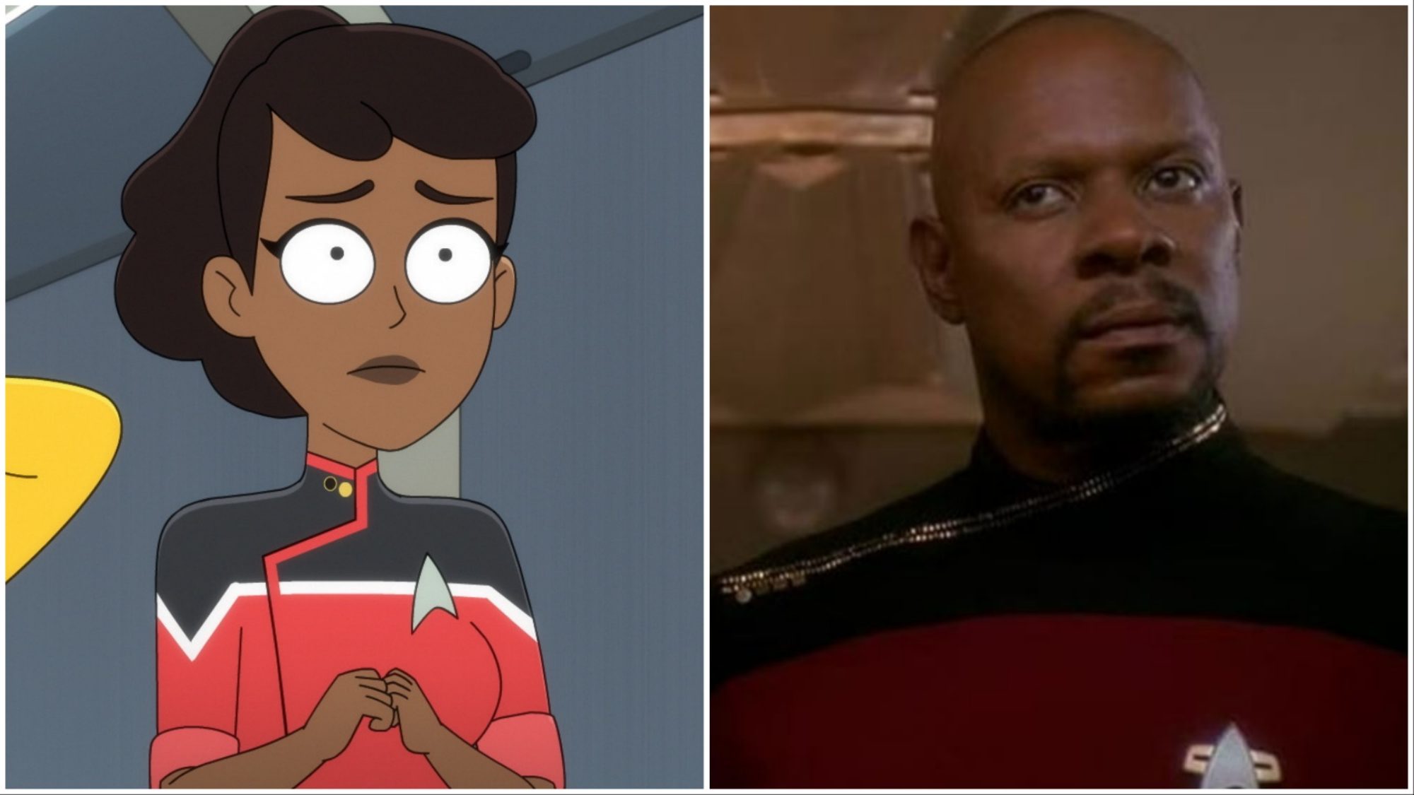 Star Trek: Lower Decks/DS9: Newsome on Dream Crossover with Sisko