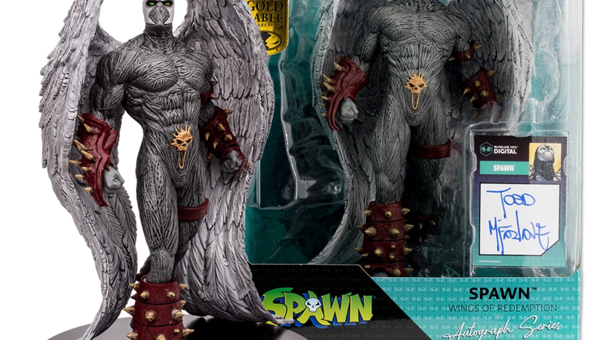 McFarlane Toys Unveils Autograph Spawn (Wings of Redemption) Statue