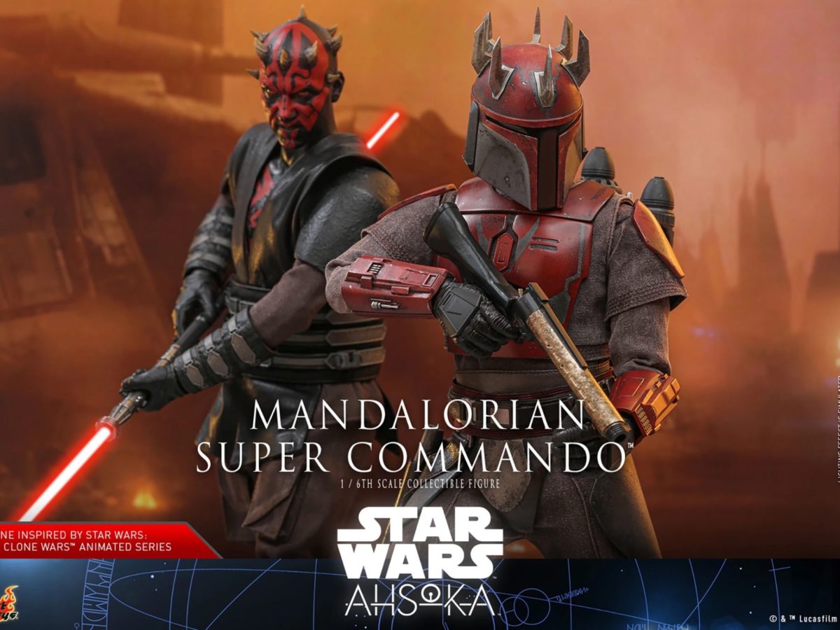 Hot Toys Reveals Star Wars: Ahsoka Mandalorian Super Commando