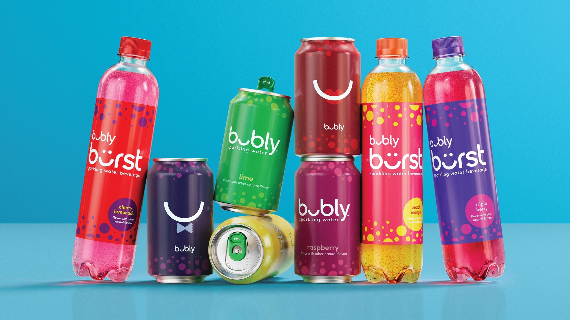 New Sparking Water Line Bubly Burst Launched By PepsiCo