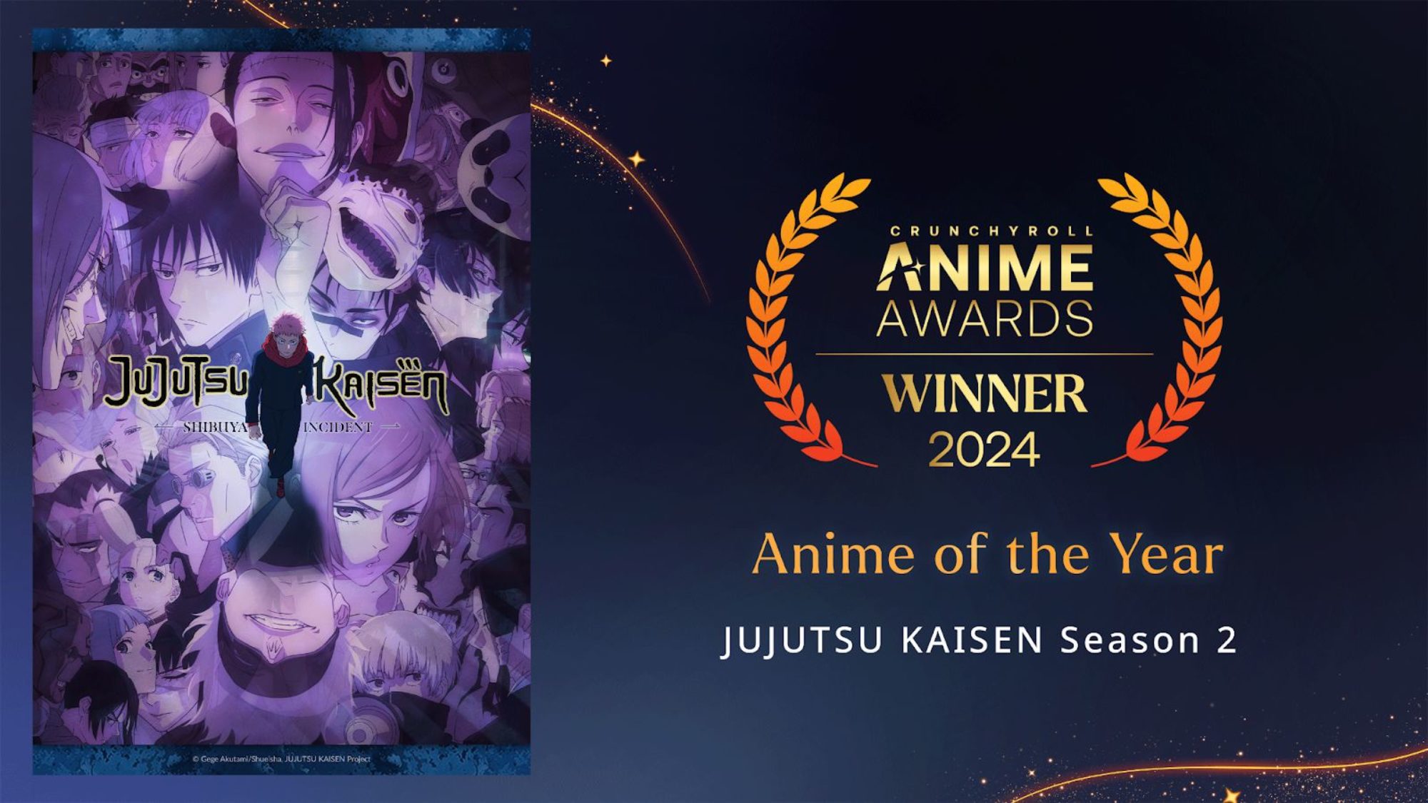 Crunchyroll Anime Awards JUJUTSU KAISEN, Chainsaw Man Win Big