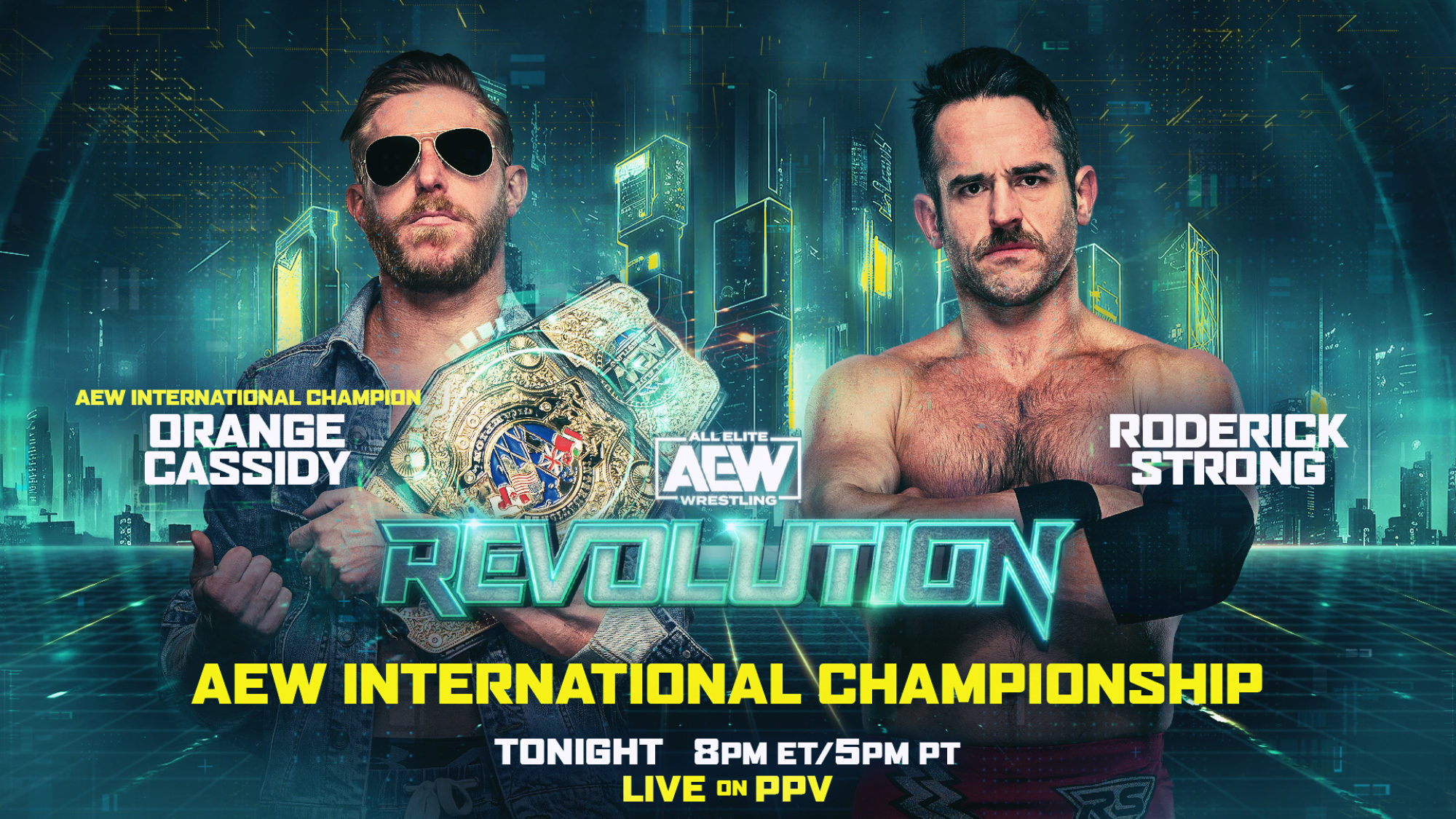 Kyle O'Reilly Returns at AEW Revolution as Roderick Strong Wins Title