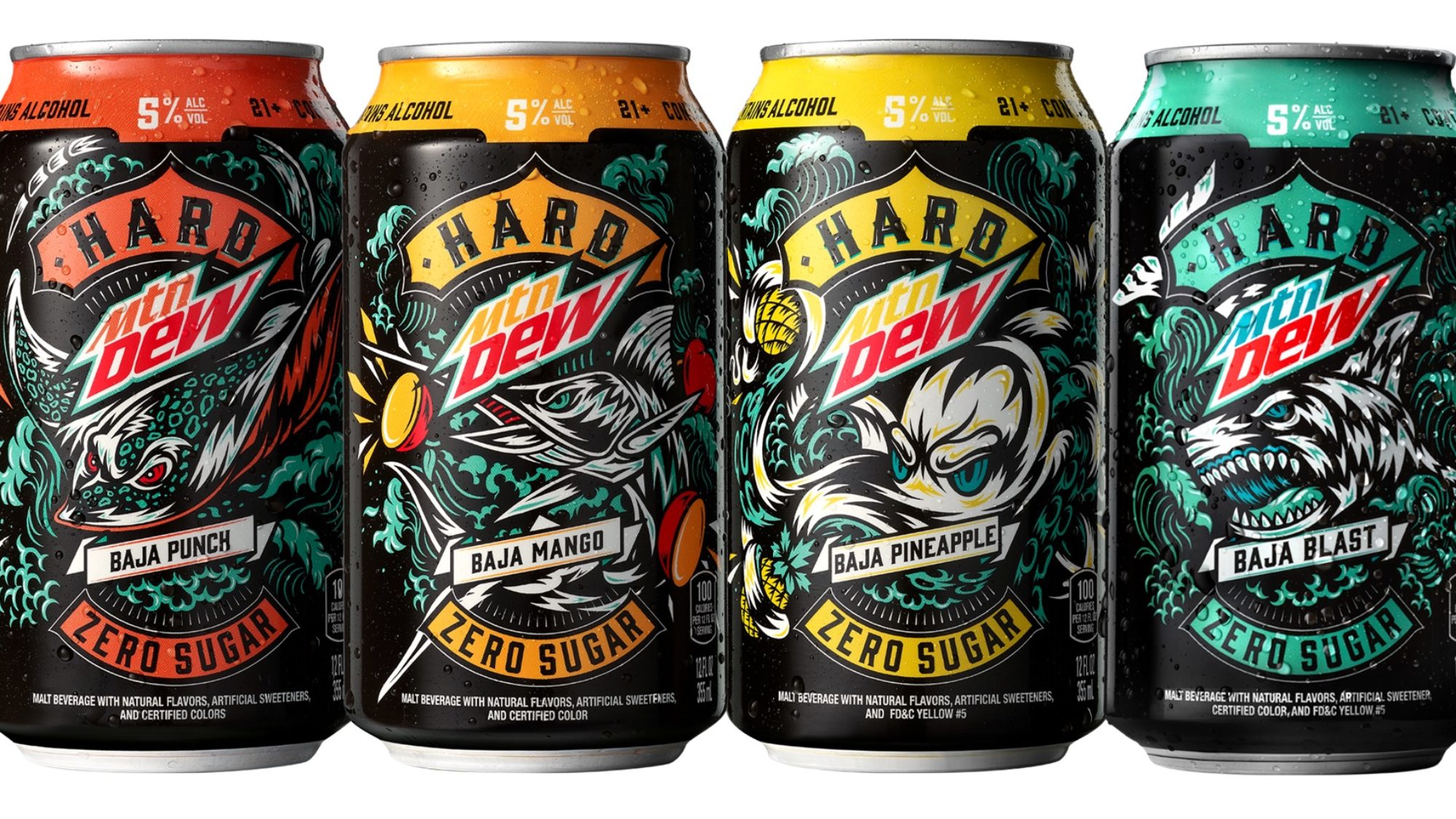 Hard Mtn Dew Reveals Four New Flavors For Alien Abduction Day