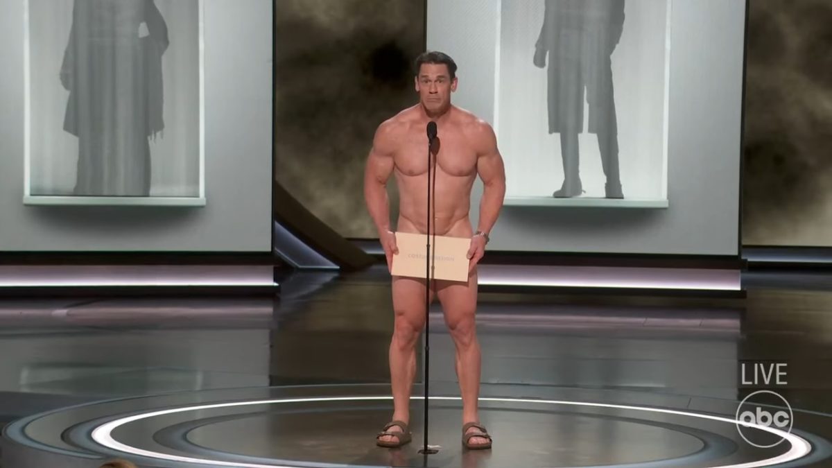 Oscars: John Cena Gets to The Naked Truth of Costume Design (VIDEO)