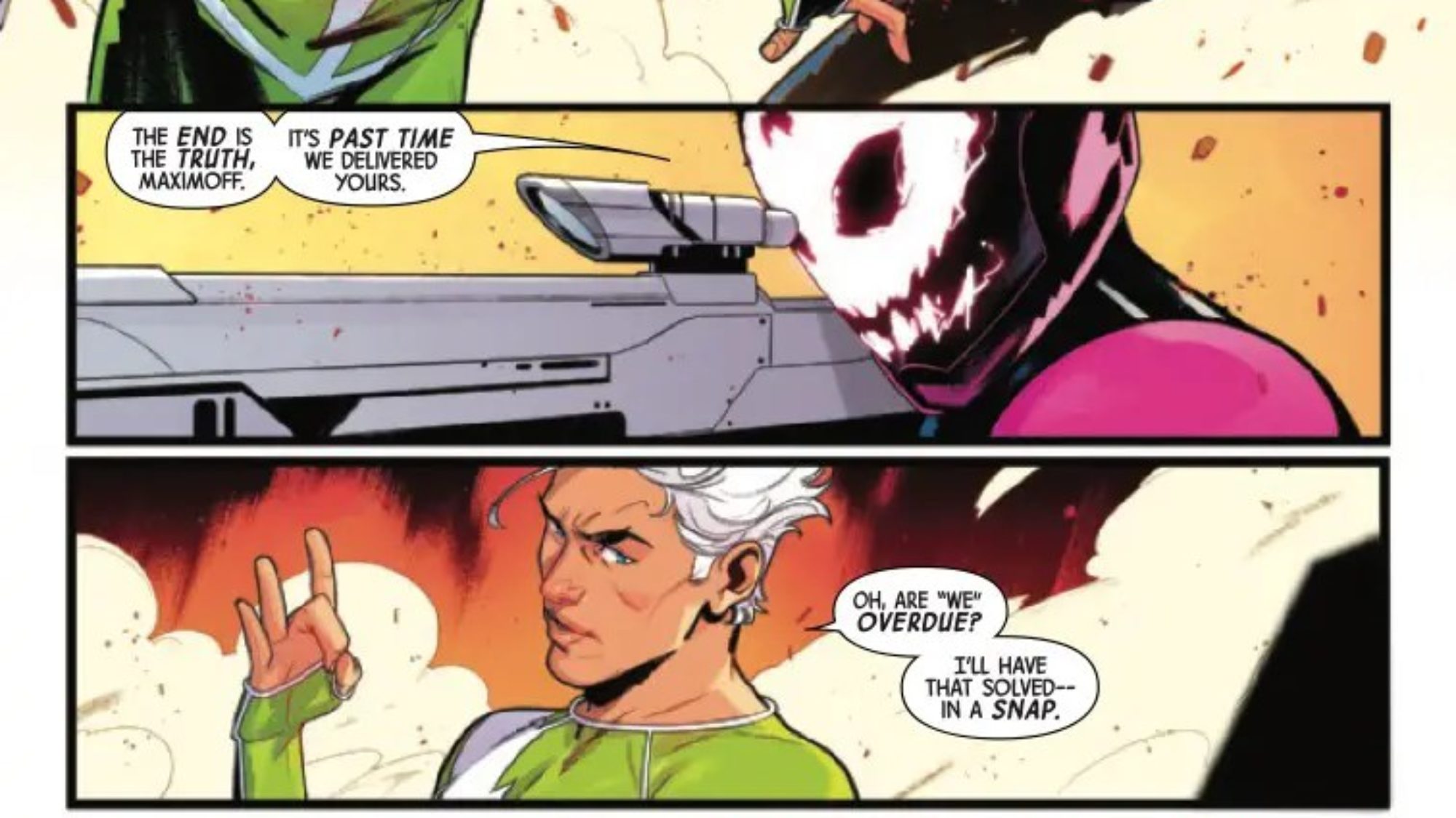 Scarlet Witch and Quicksilver #2 Preview: Sibling Rift Rumbles