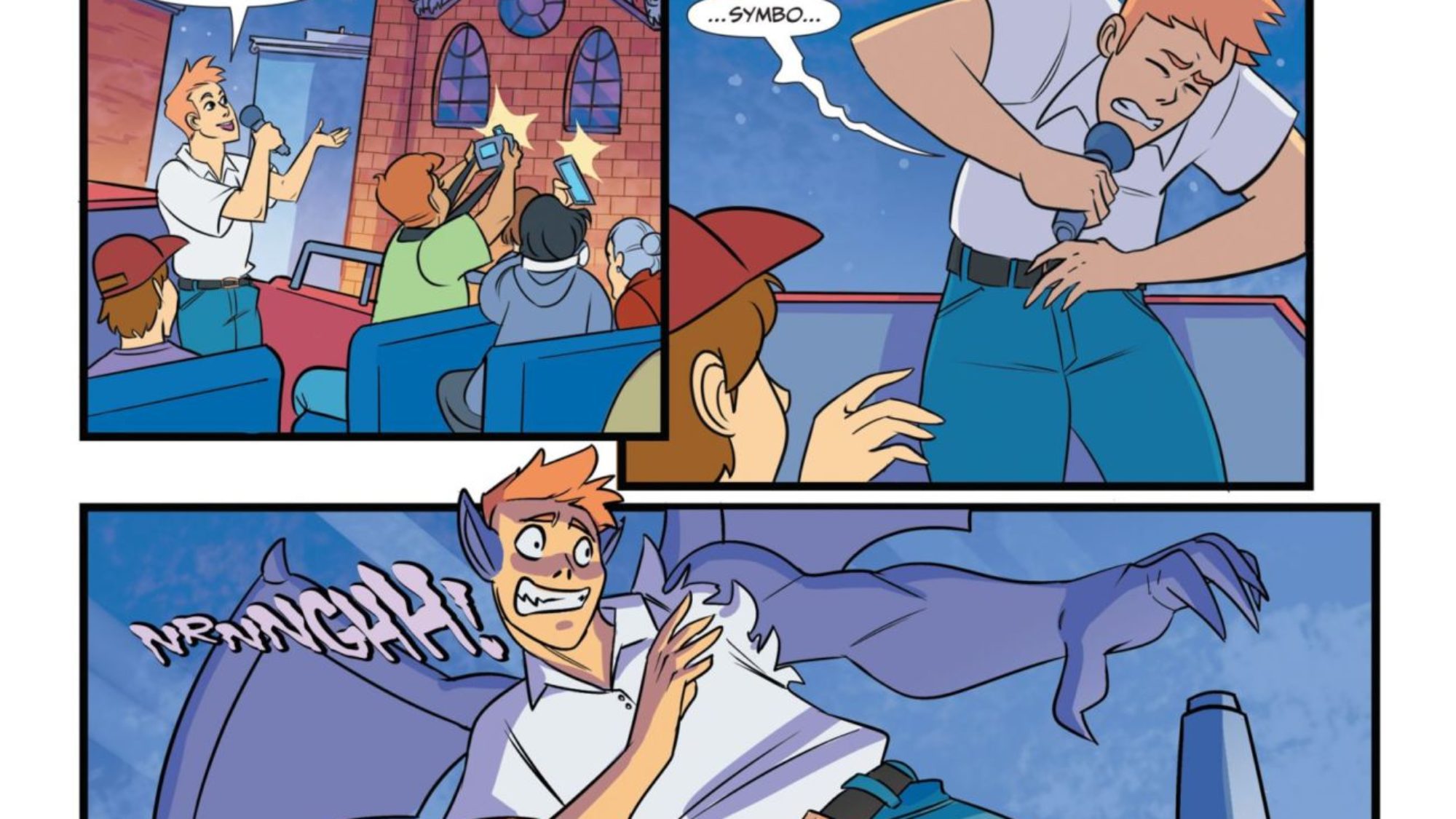 Batman and Scooby-Doo Mysteries #4 Preview: Gargoyle Gala Batman and Scooby-Doo Mysteries #4 Preview: Gargoyle Gala