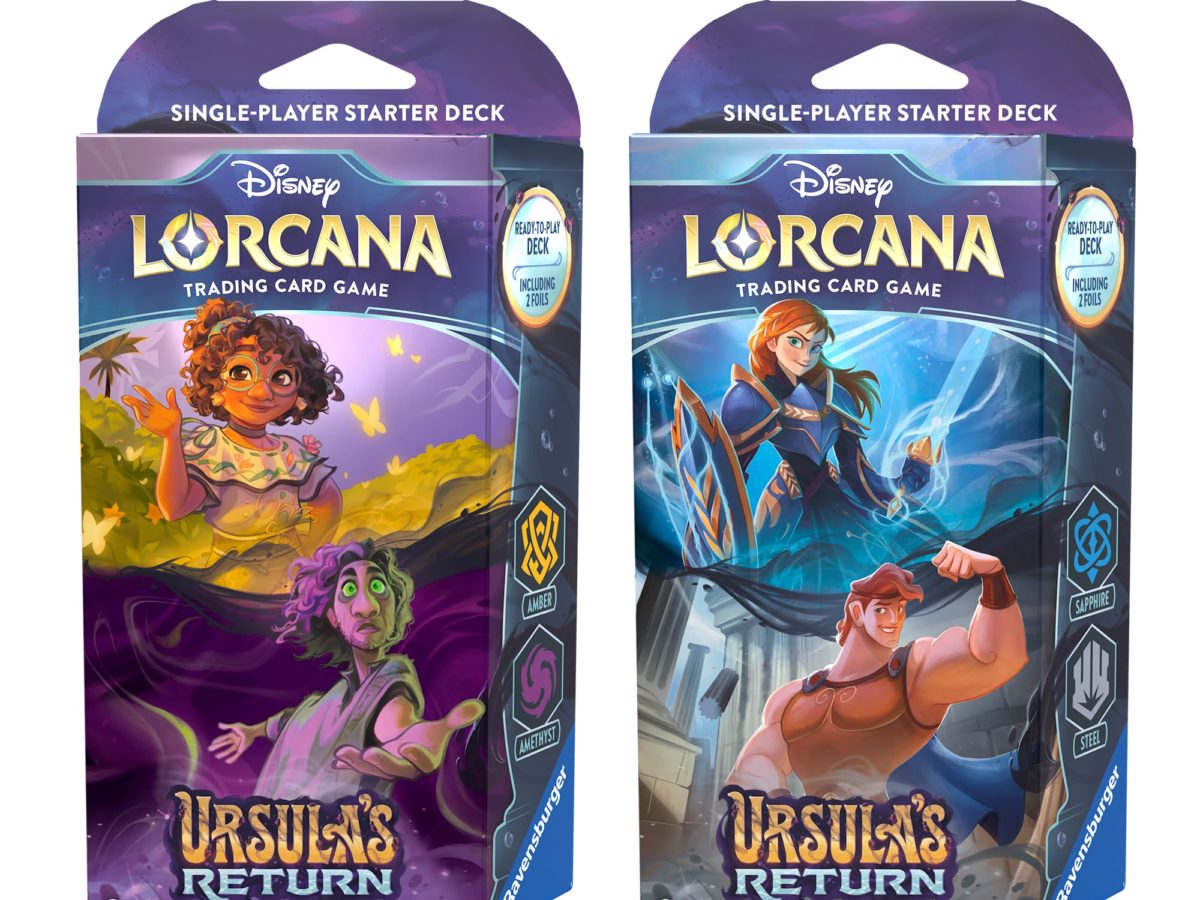 Disney Lorcana Set 4 Revealed by Ravensburger with Ursula's Return