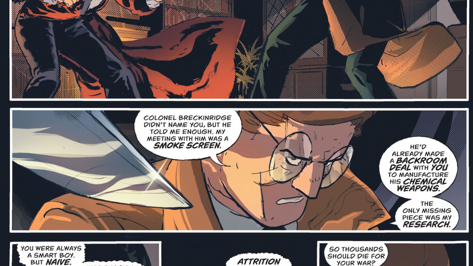 Wesley Dodds: The Sandman #6 Preview: Nap Time’s Over, Folks Wesley Dodds: The Sandman #6 Preview: Nap Time’s Over, Folks