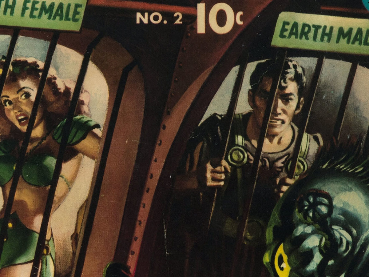 Ziff Davis Amazing Adventures #2 With Alex Schomburg, Up for