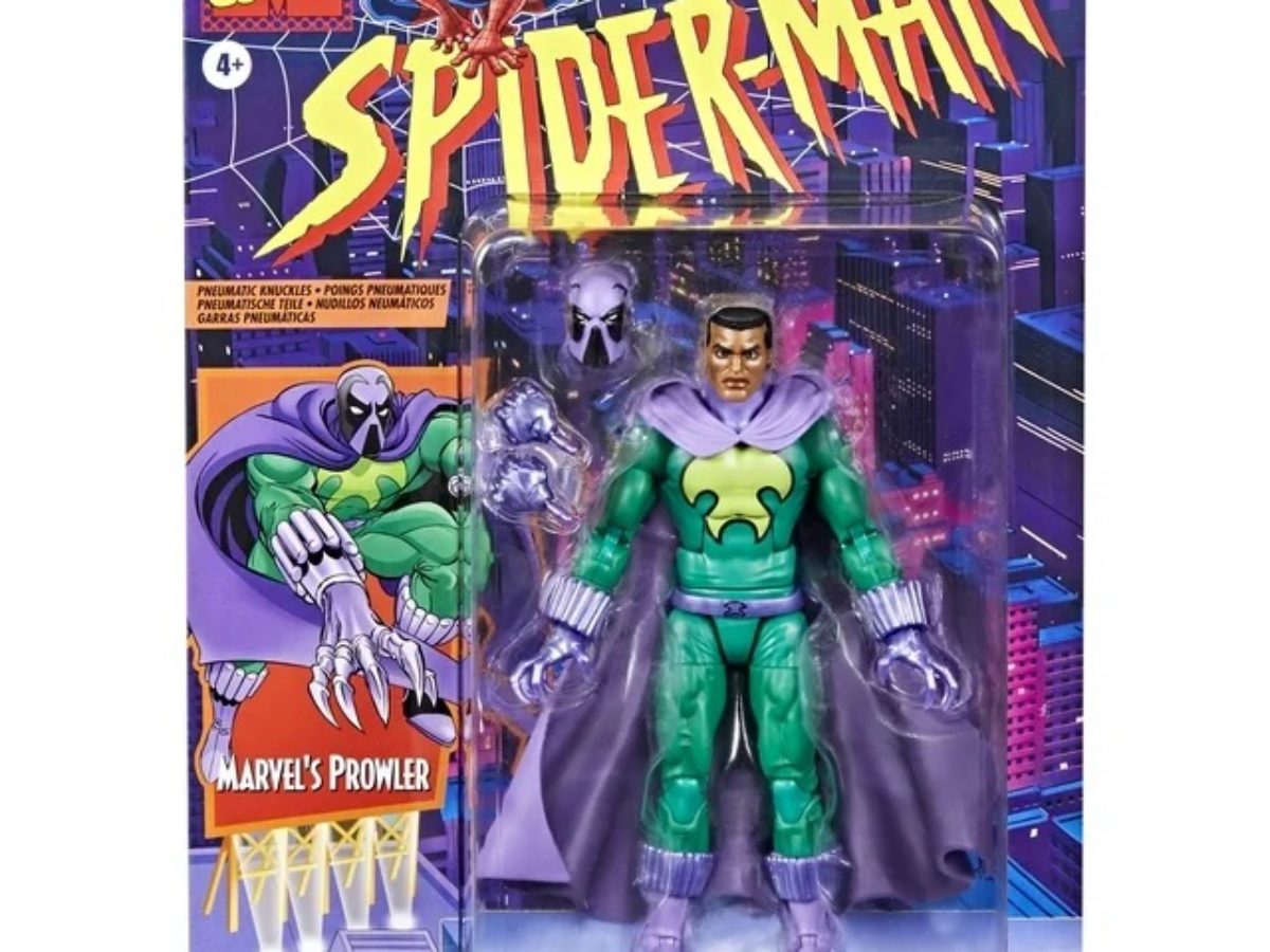 New Spider-Man Animated Series Marvel Legends Prowler Revealed
