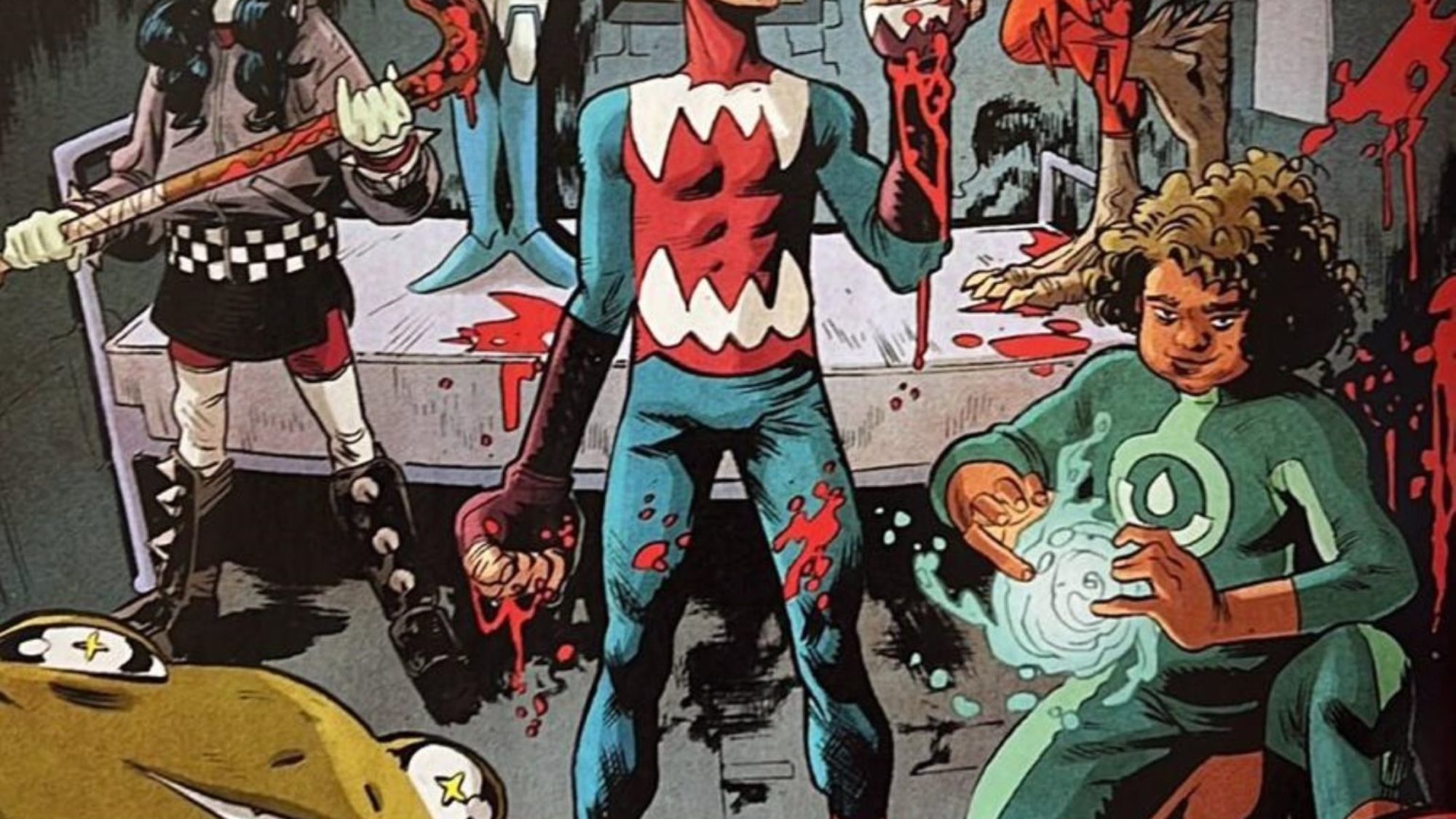 Sadistic Teen Titans, The Action, in Patton Oswalt’s Minor Threats