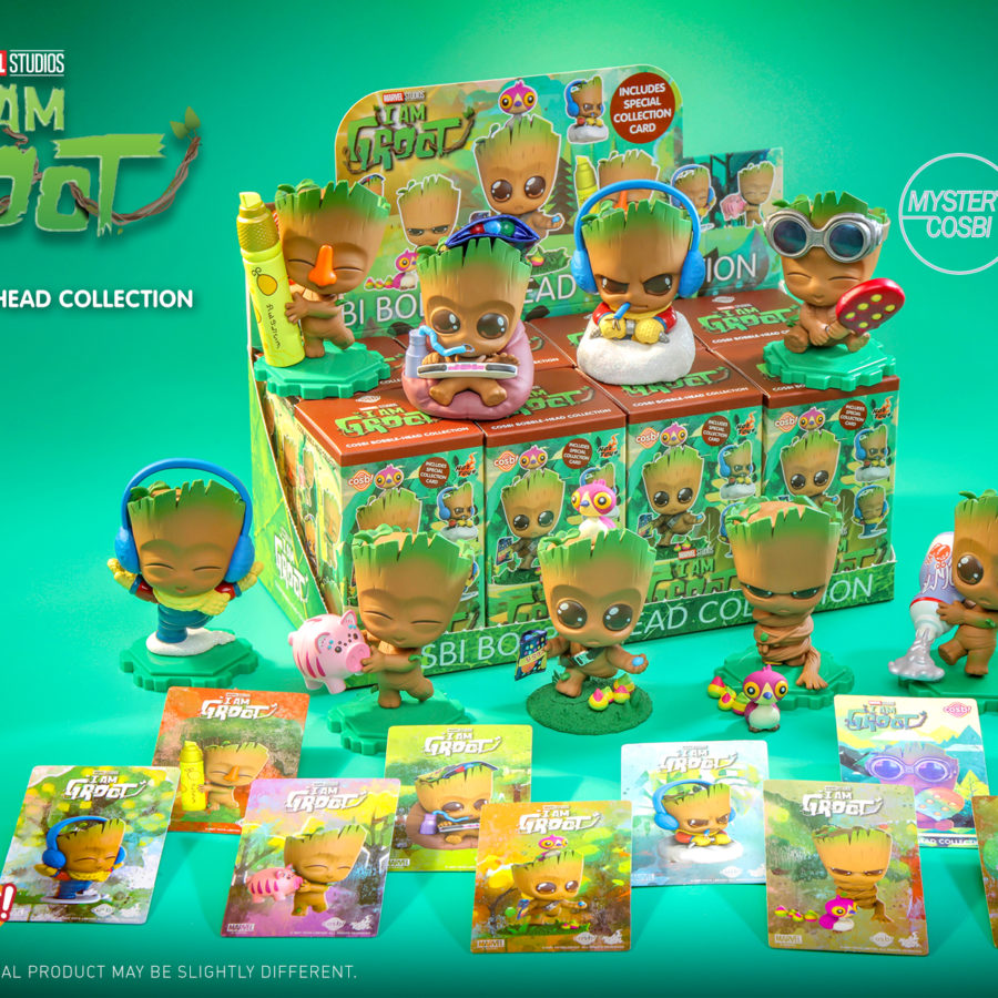 COSBI I AM GROOT ボブルヘッドコレクション 未開封 8体セット 437970388_829639969200017_2550