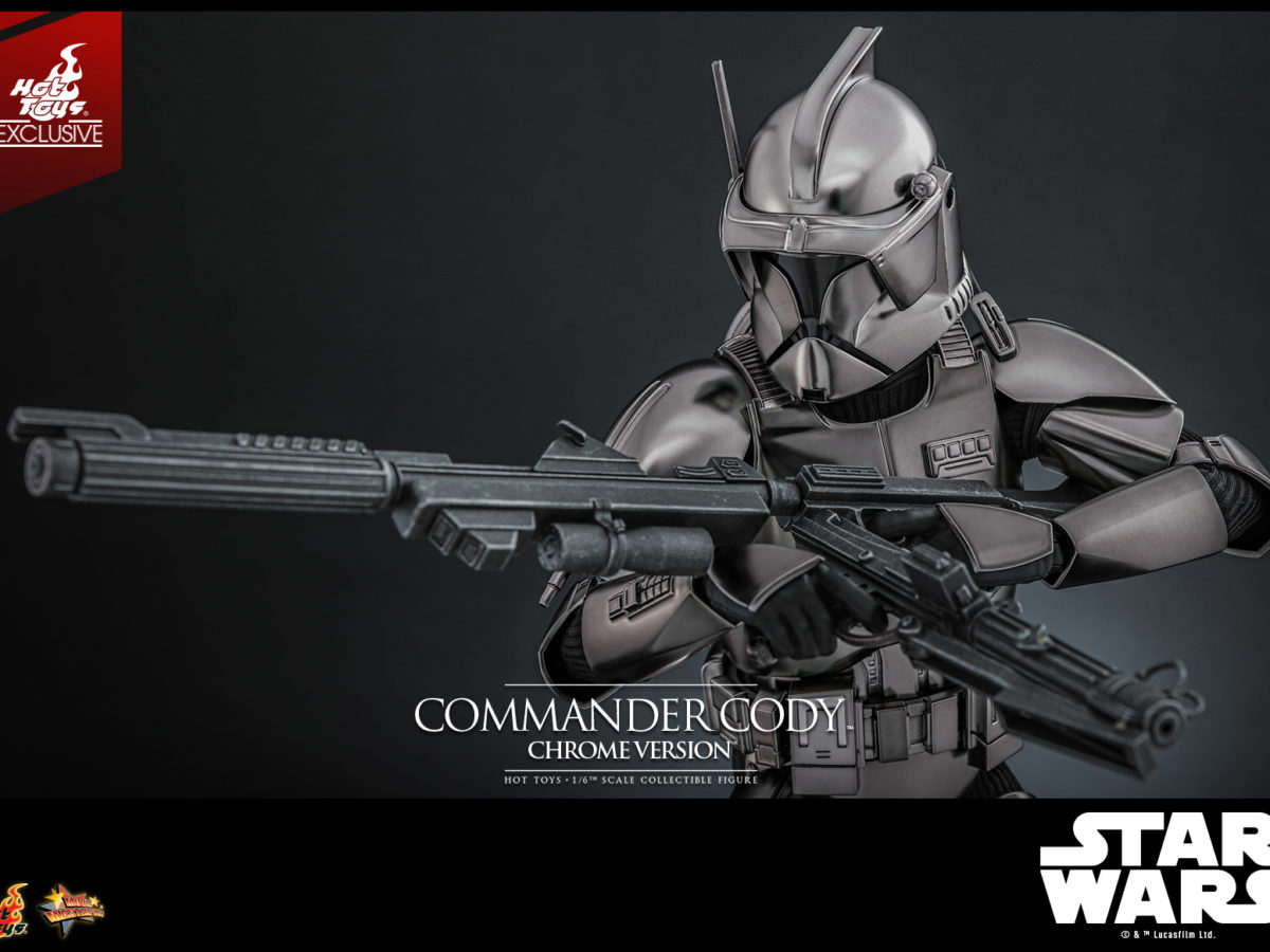 Hot Toys Unveils Exclusive Star Wars 1/6 Chrome Commander Cody