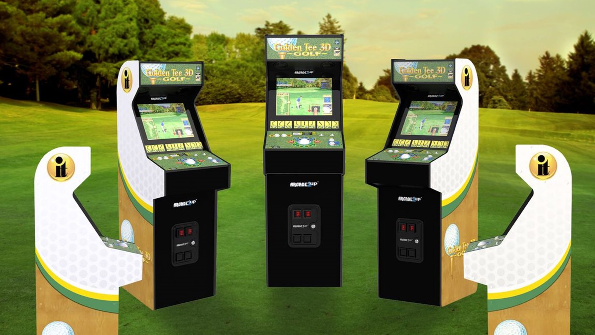 Arcade1up Announces New Golden Tee 3d Arcade Cabinet