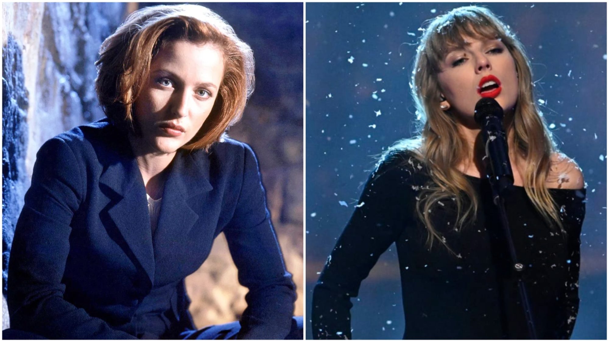 The X-Files: Gillian Anderson Goes Taylor Swift to Describe X-Perience