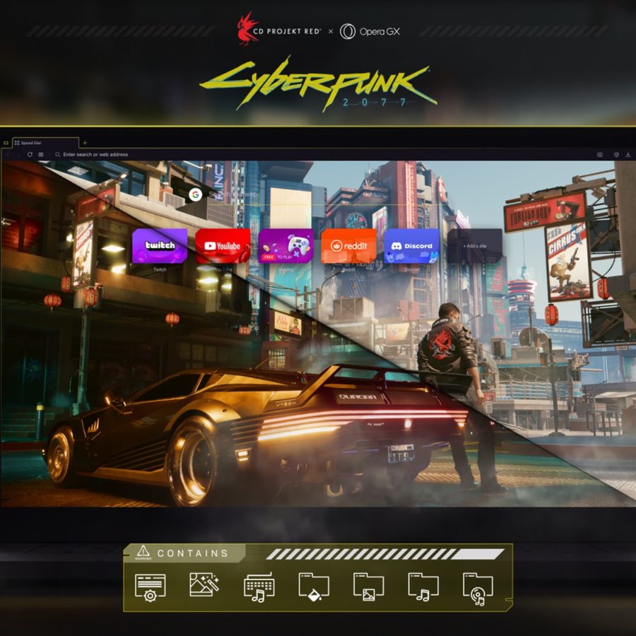 Opera GX Reveals New Cyberpunk 2077 Browser Mod