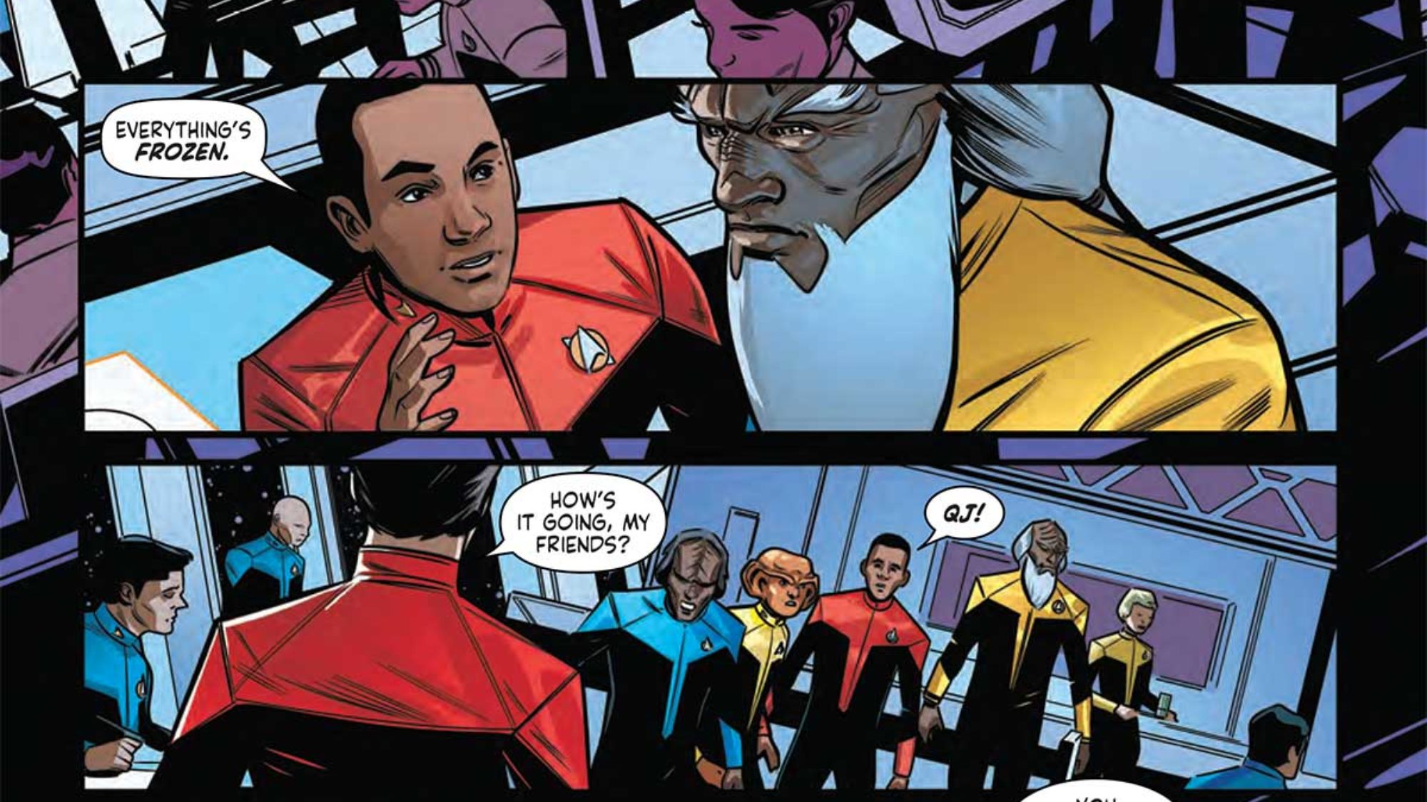 Star Trek: Sons of Star Trek #2 Preview: Deadly Groundhog Day in Space