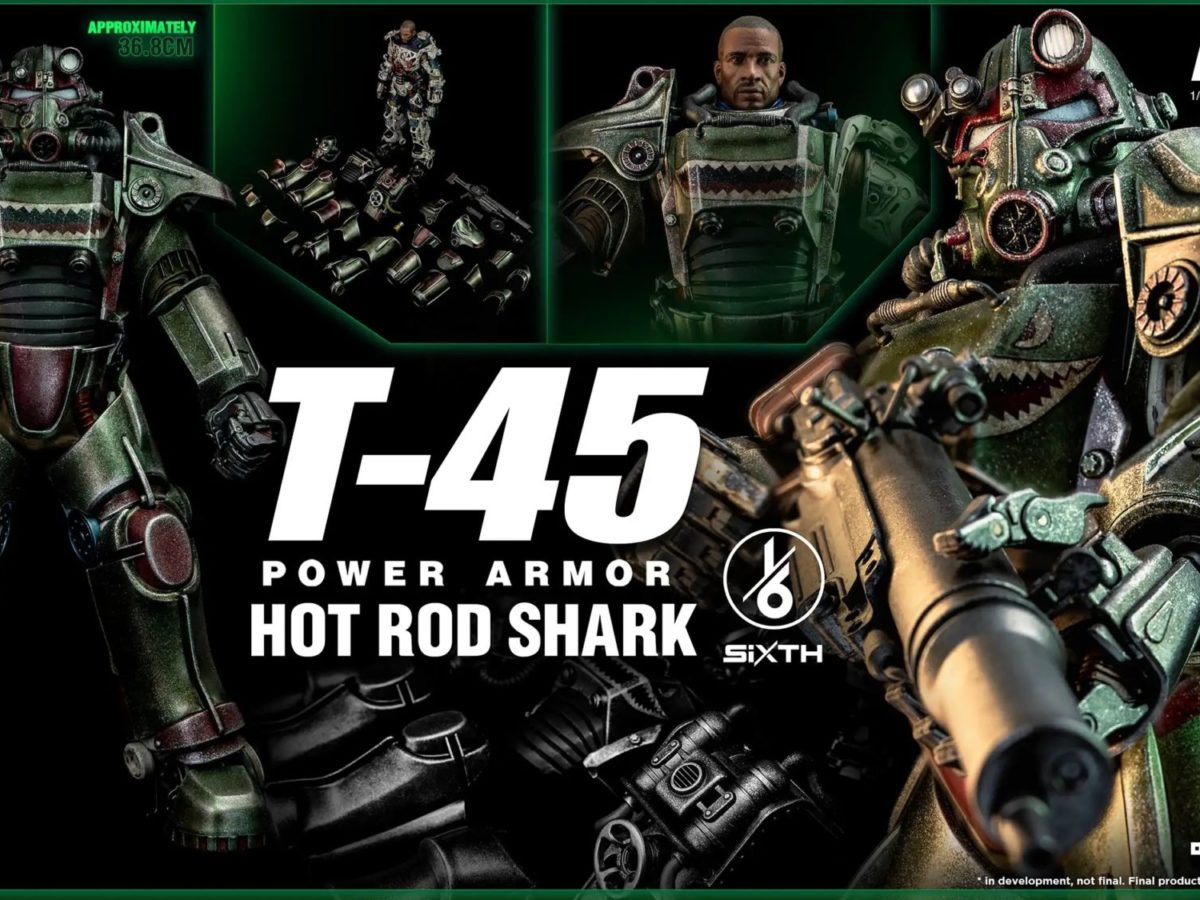 ⚫︎フォールアウト1/6T-45ホットロードシャークパワーアーマー⚫︎ SiXTH_Fallout_1_6_T-45-Hot-ROD