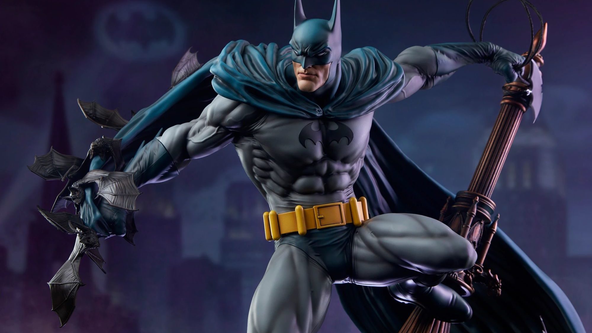 Step Out of the Shadows with Sideshow Collectibles New Batman Statue