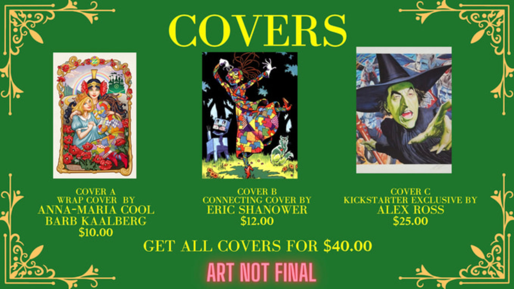 Will The Patchwork Girl Of Oz Be Alex Ross’ Rarest Cover Ever? Will The Patchwork Girl Of Oz Be Alex Ross’ Rarest Cover Ever?