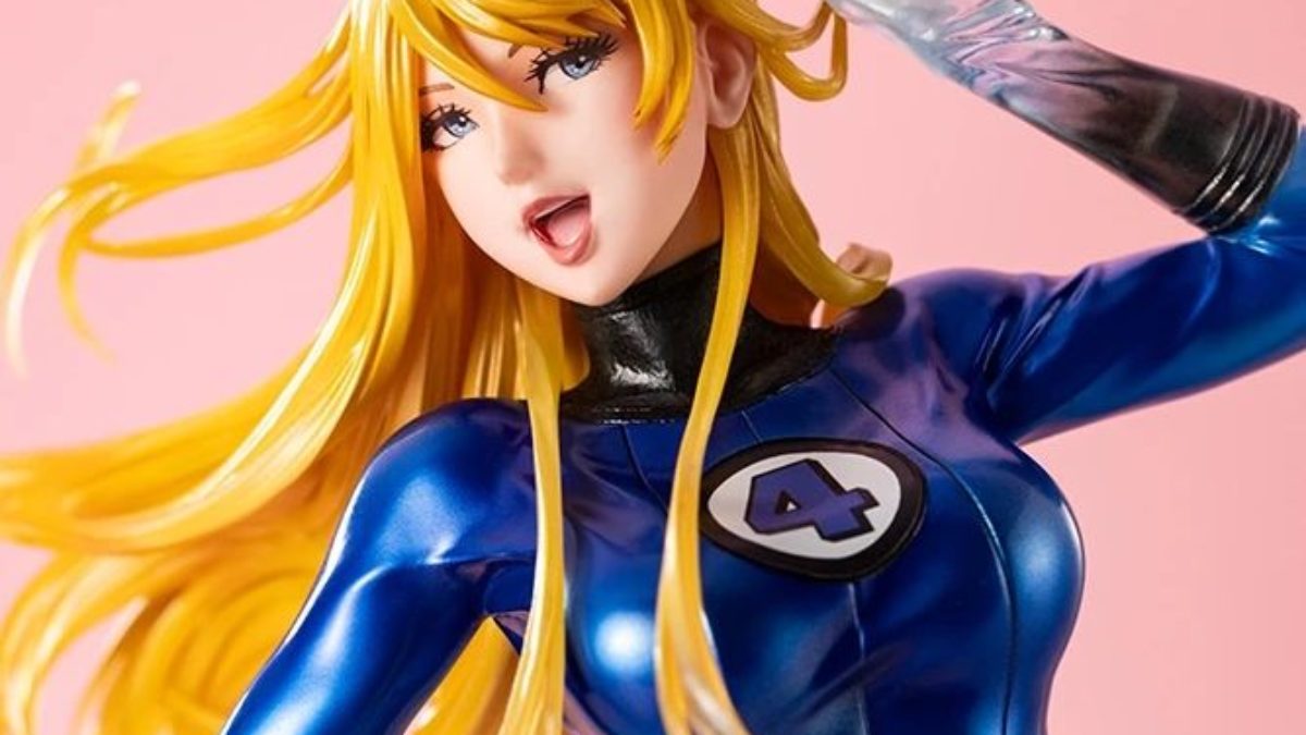 Kotobukiya Debuts New Fantastic Four Bishoujo Invisible