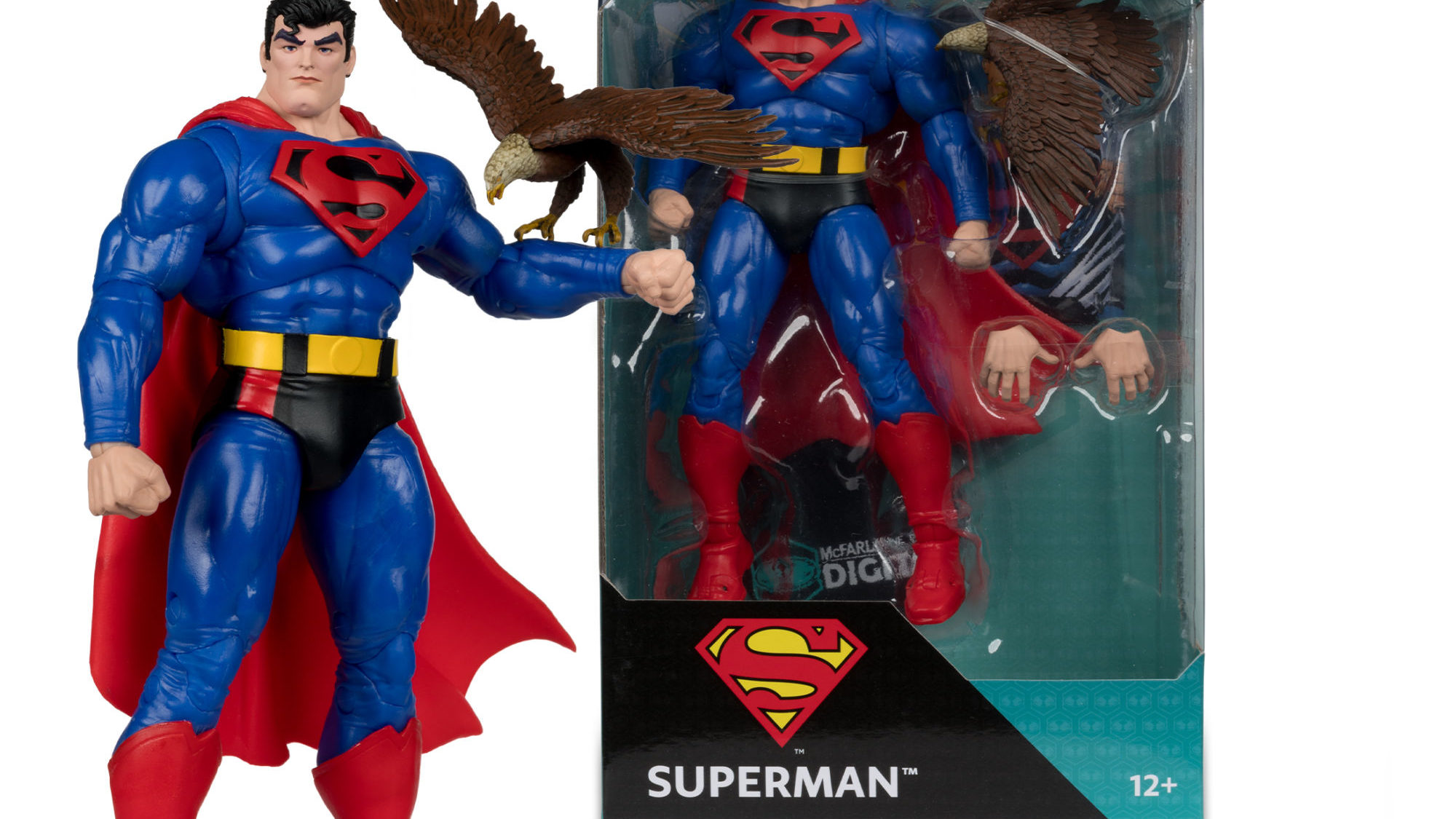 Action Figure Jonathon Kent Superman 17 Pollici – McFarlane Toys DC Multiverse – 22 Punti Articolazione – Con Carta Da Collezione