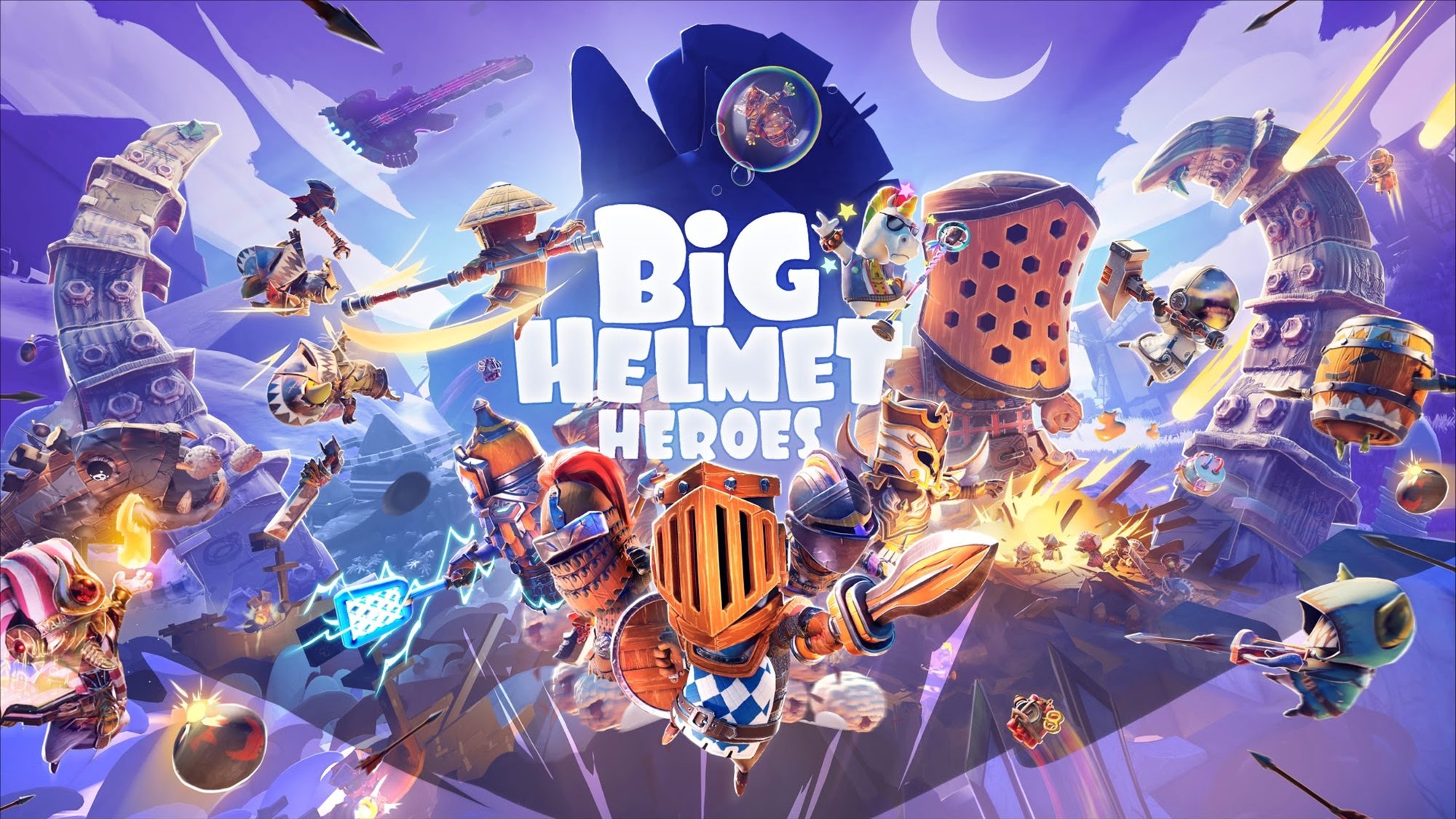 Big Helmet Heroes Has Been Announced For PC Platforms